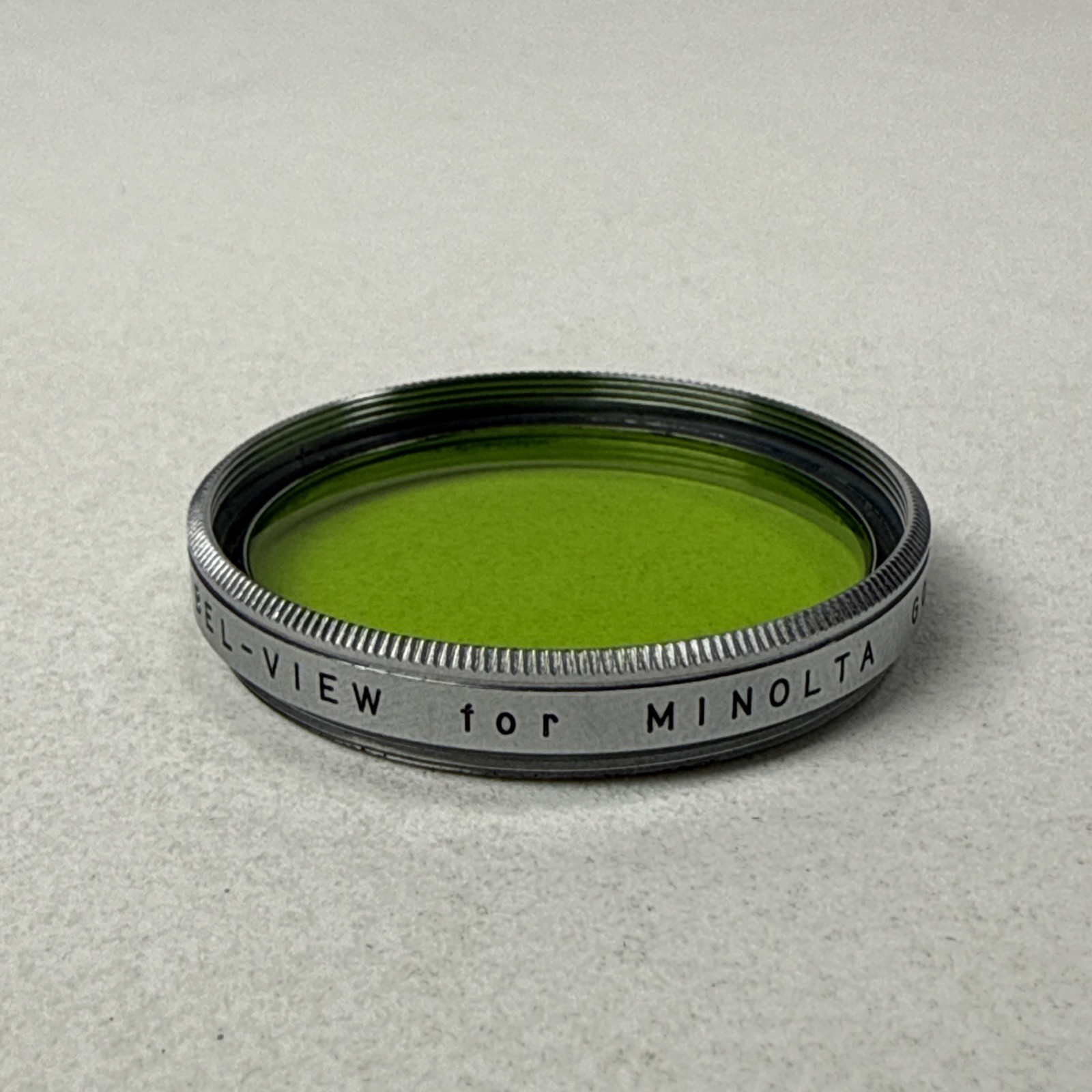 Rare Vintage Bel-View Minolta 3pc Y2 O G0 Screw-In Filters Case Canon LTM Leica