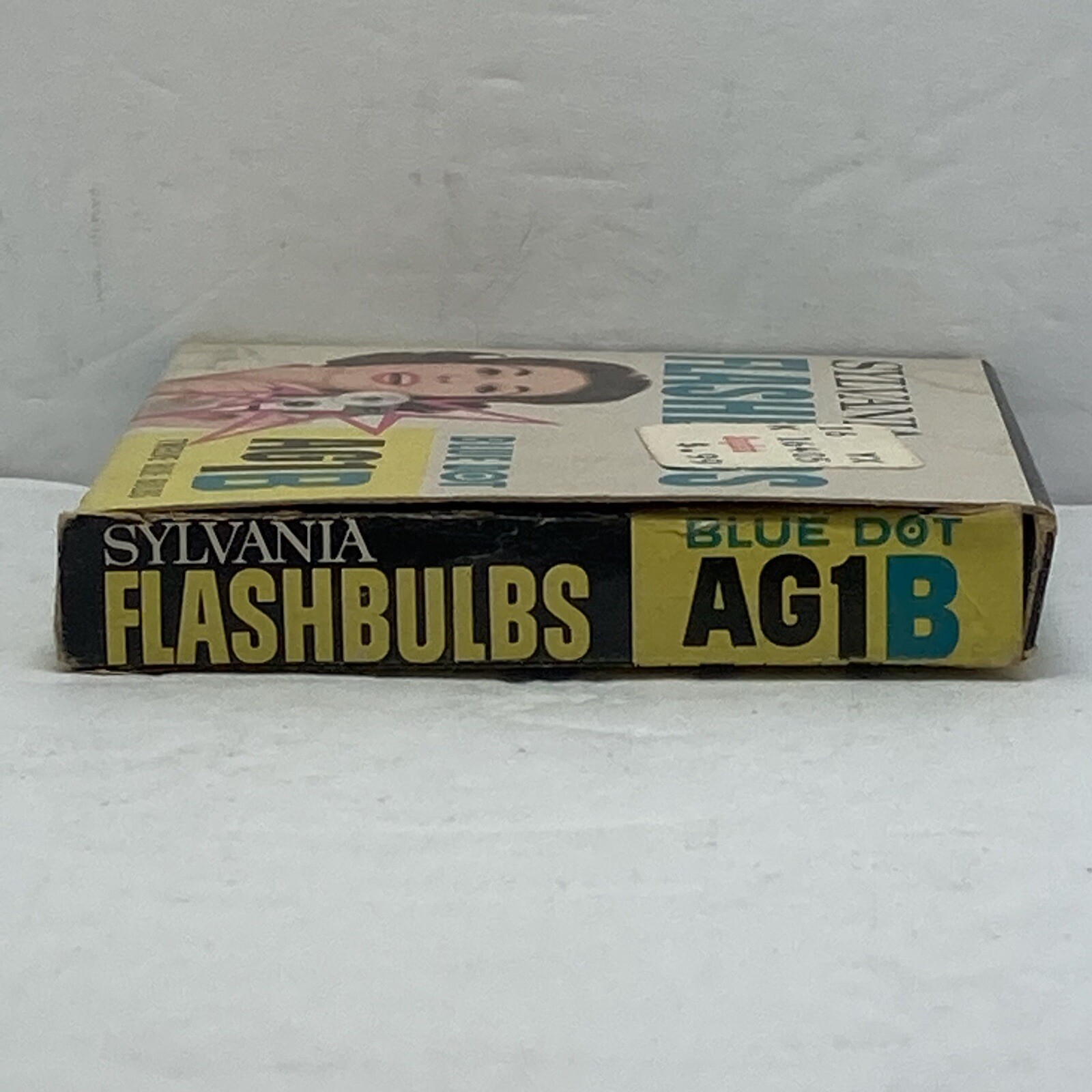 VTG Sylvania Flashbulbs Blue Dot AG1B Made In USA