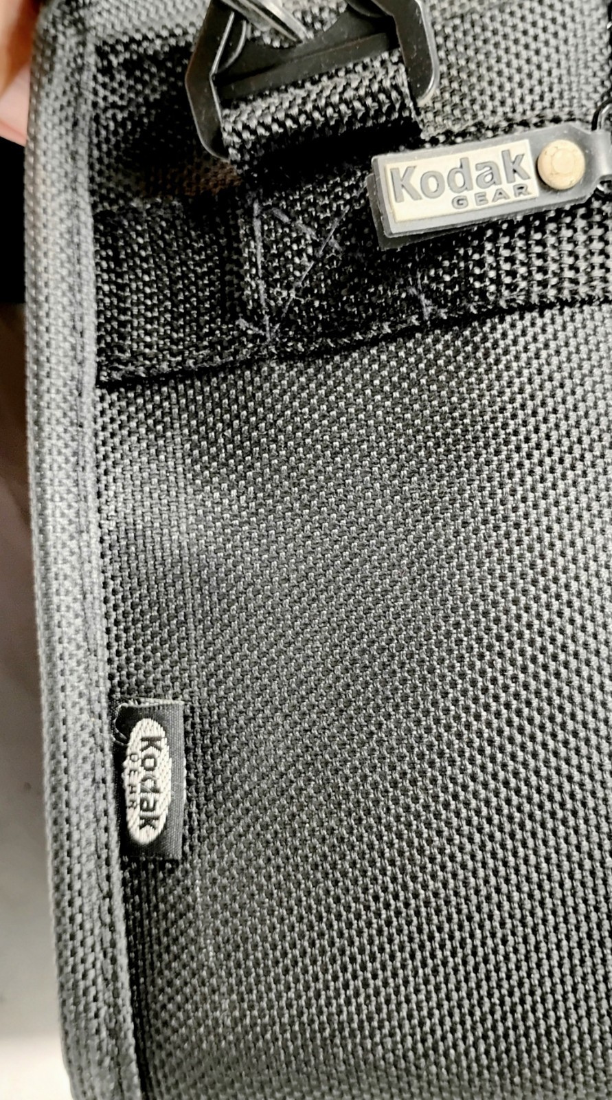 Vintage Kodak Black Camera Accessory Storage Carry Bag Case w/ Strap