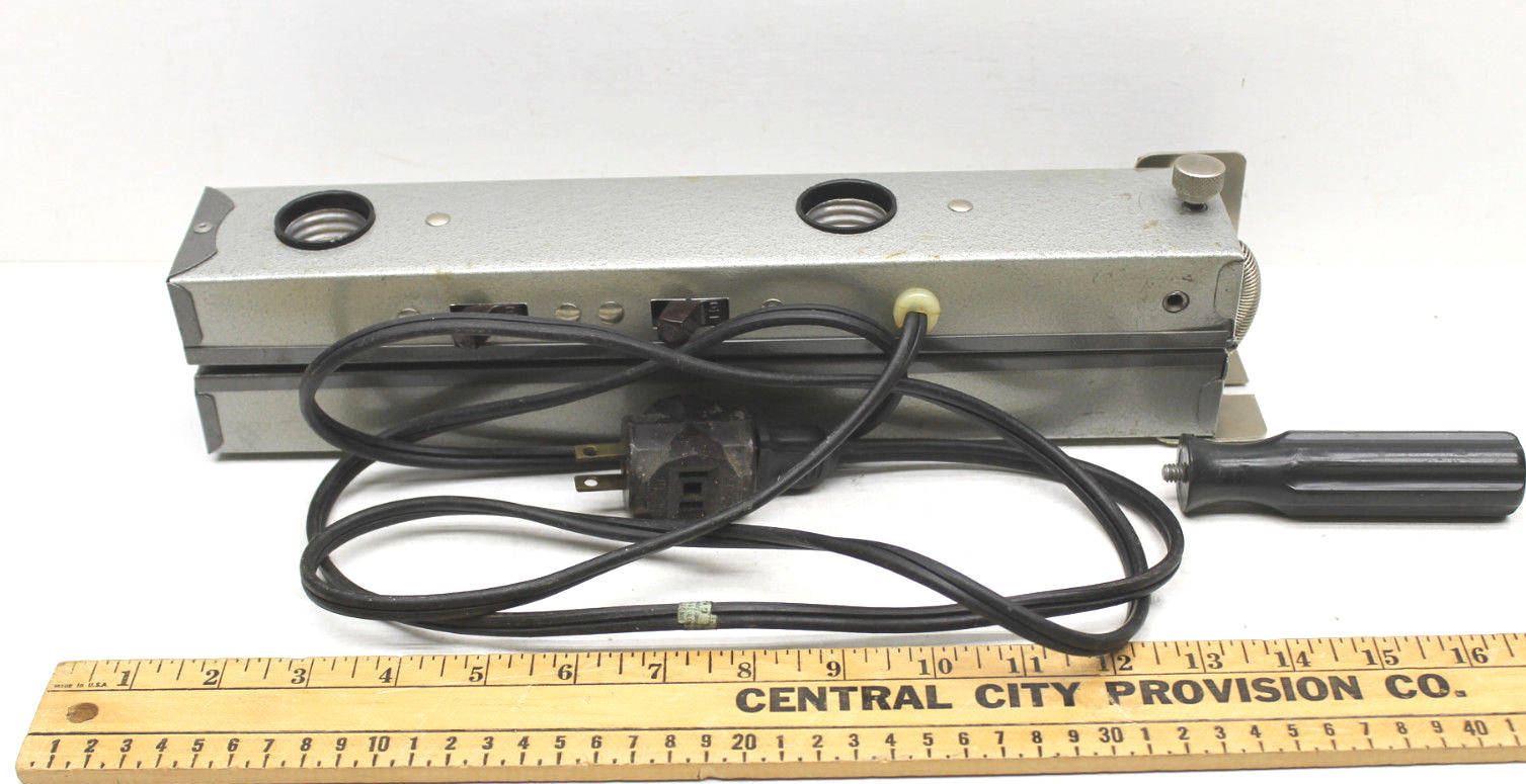 Vintage General Electric GE Acme-Lite Reflector Flood Light Indoor Photography