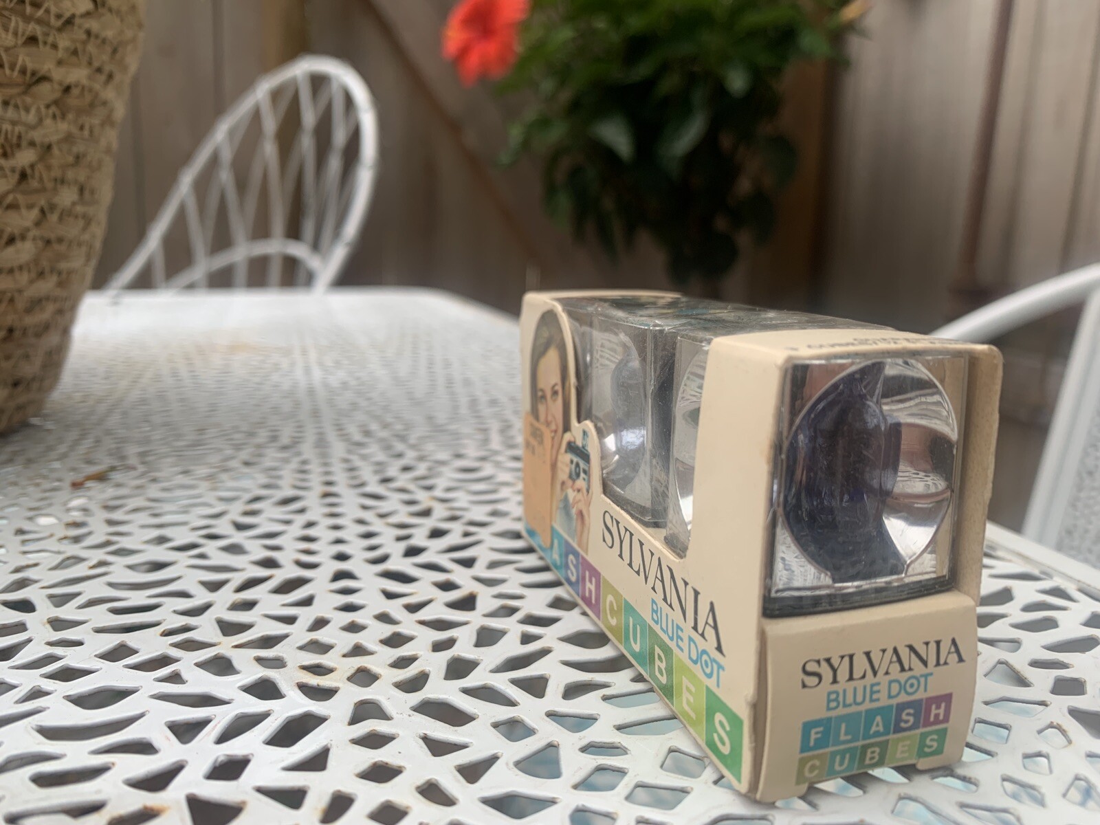 Vintage Sylvania Blue Dot Flashcubes 3 Cubes 12 Flashes for Camera New in Box