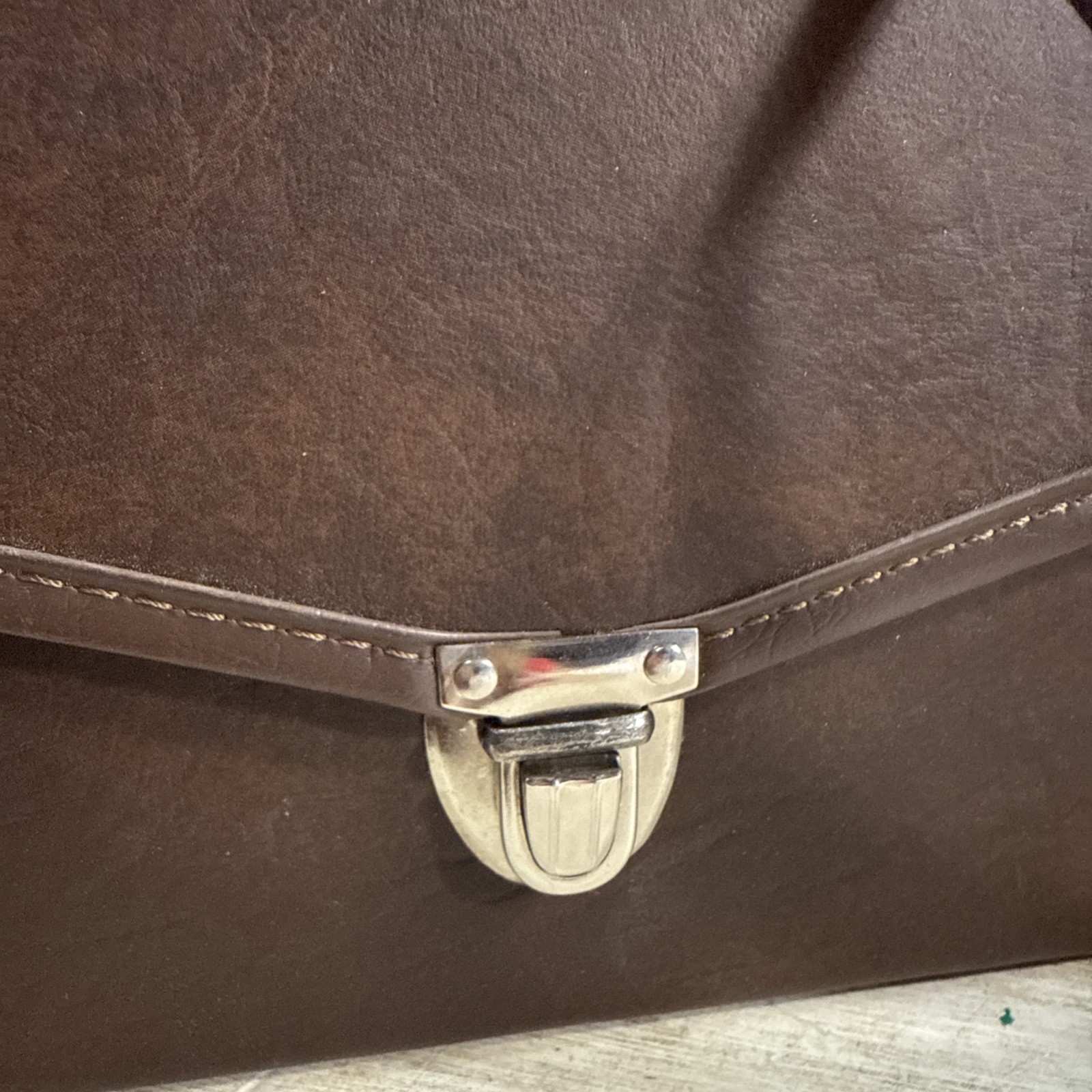 Vintage Brown Vinyl Camera Bag Camera Case Retro