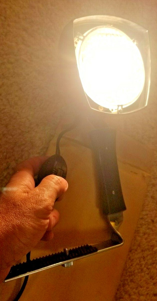 Westinghouse Sealed Beam Super 88 Movie Light Working W/Box & Movie Paperwork