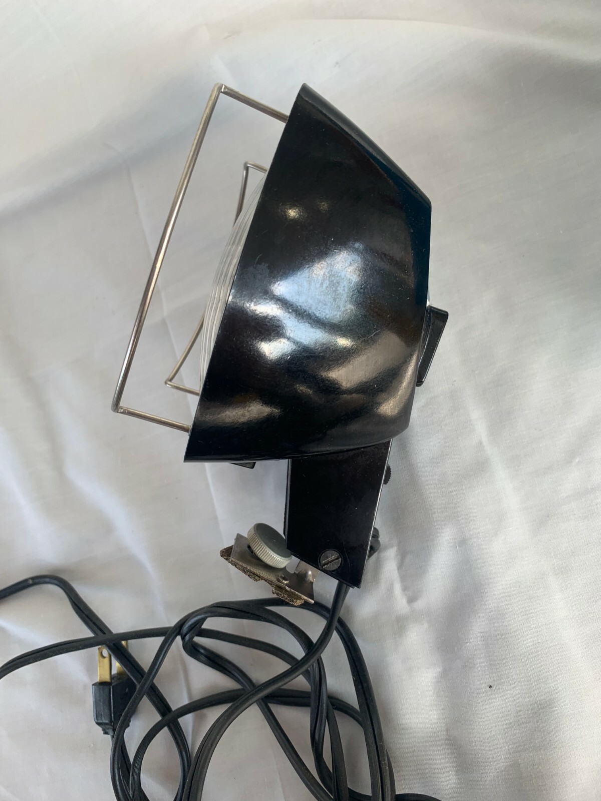 Working Keystone Cool Brite Movie Light & Box For Super 8 Movie Camera -GE Bulb