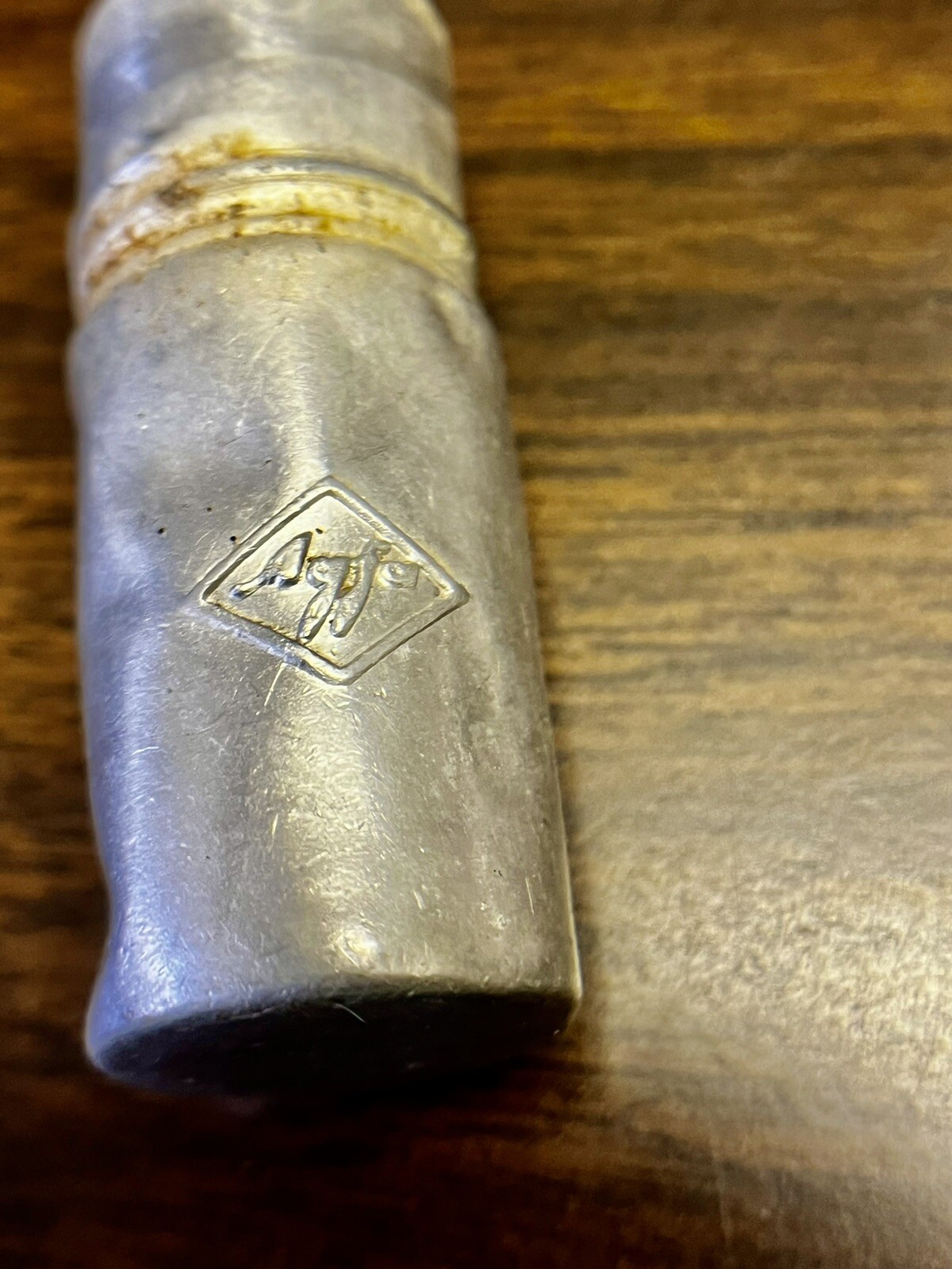 Agfa – Aluminum Metal 120 Film Canister – Vintage WITH PILL BOTTLE