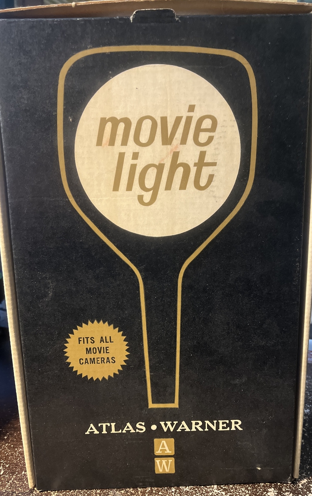 Atlas Warner Movie Light Model 1210 NOS Vintage