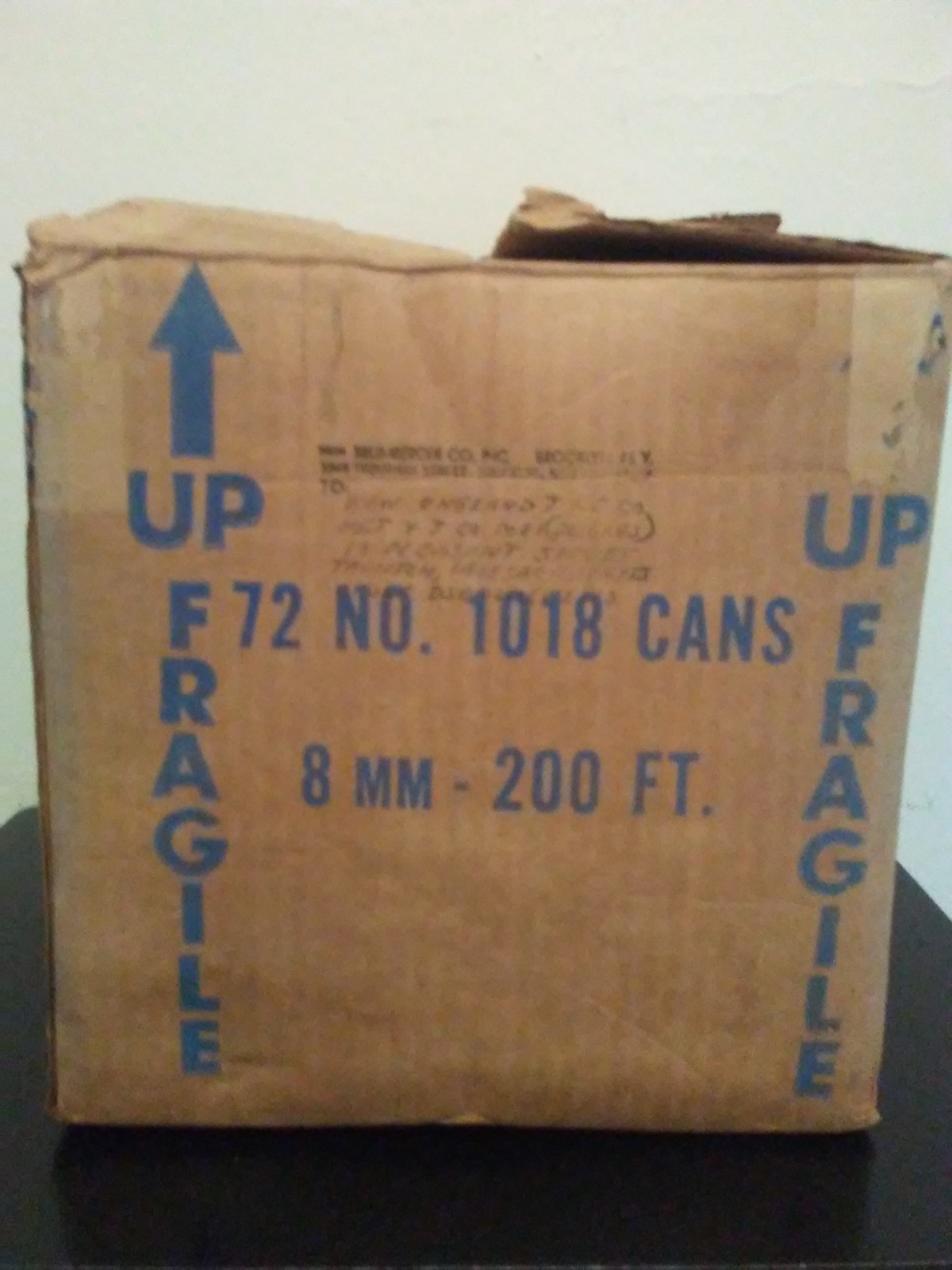Vintage Brumberger Co. 5″ Reel Cannisters – no reels – Case of 70
