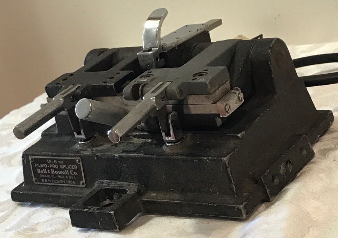 16-8 MM FILMO-PRO SPLICER BELL & HOWELL 198B