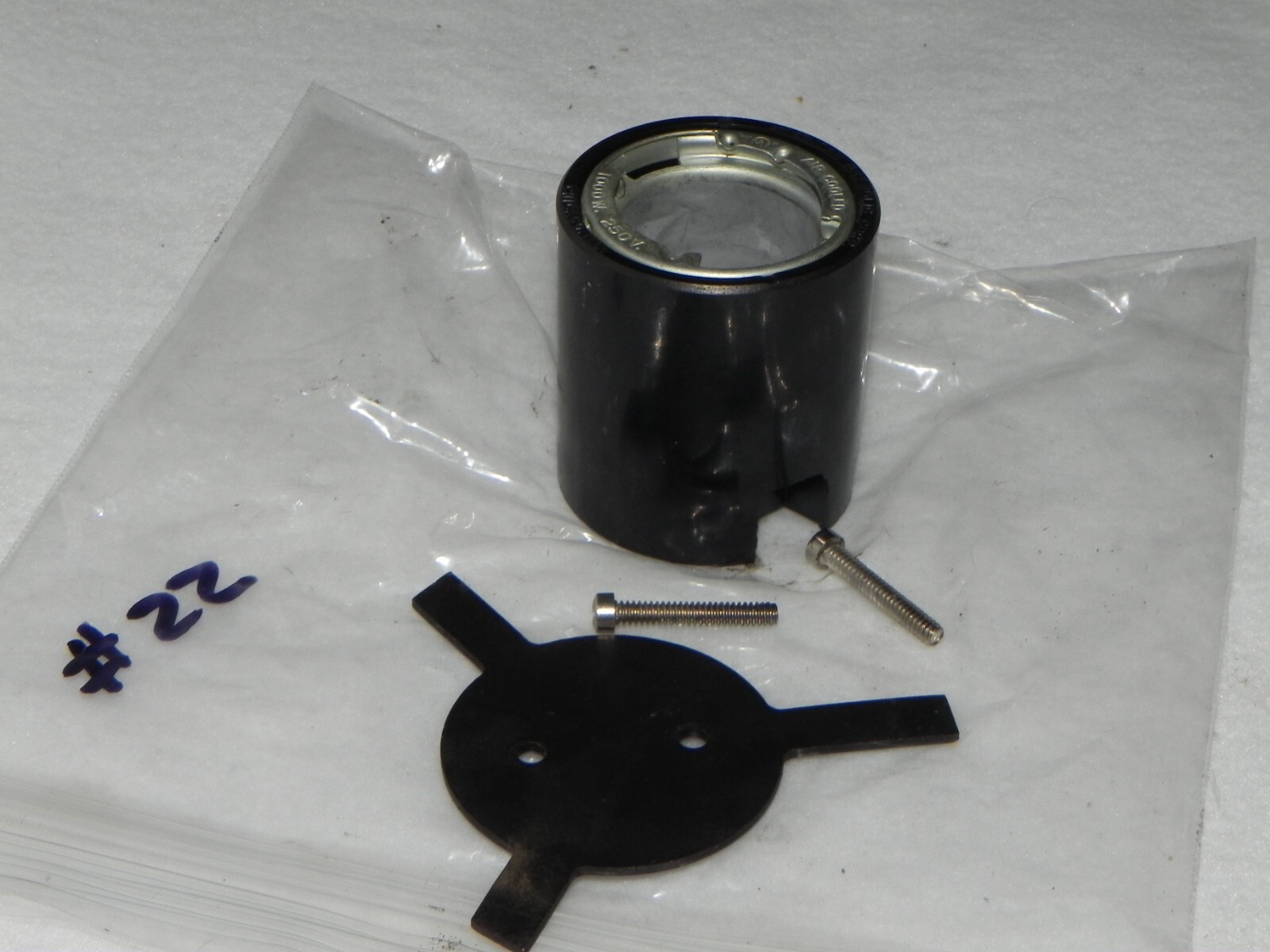 Ampro Futurist 8 Projector Parts: Bulb Socket and Plate