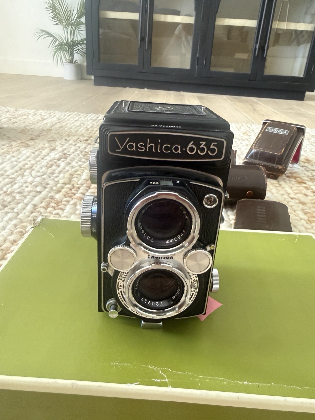 Yashica 635 Dual Format 120 35mm TLR Camera With Lenses