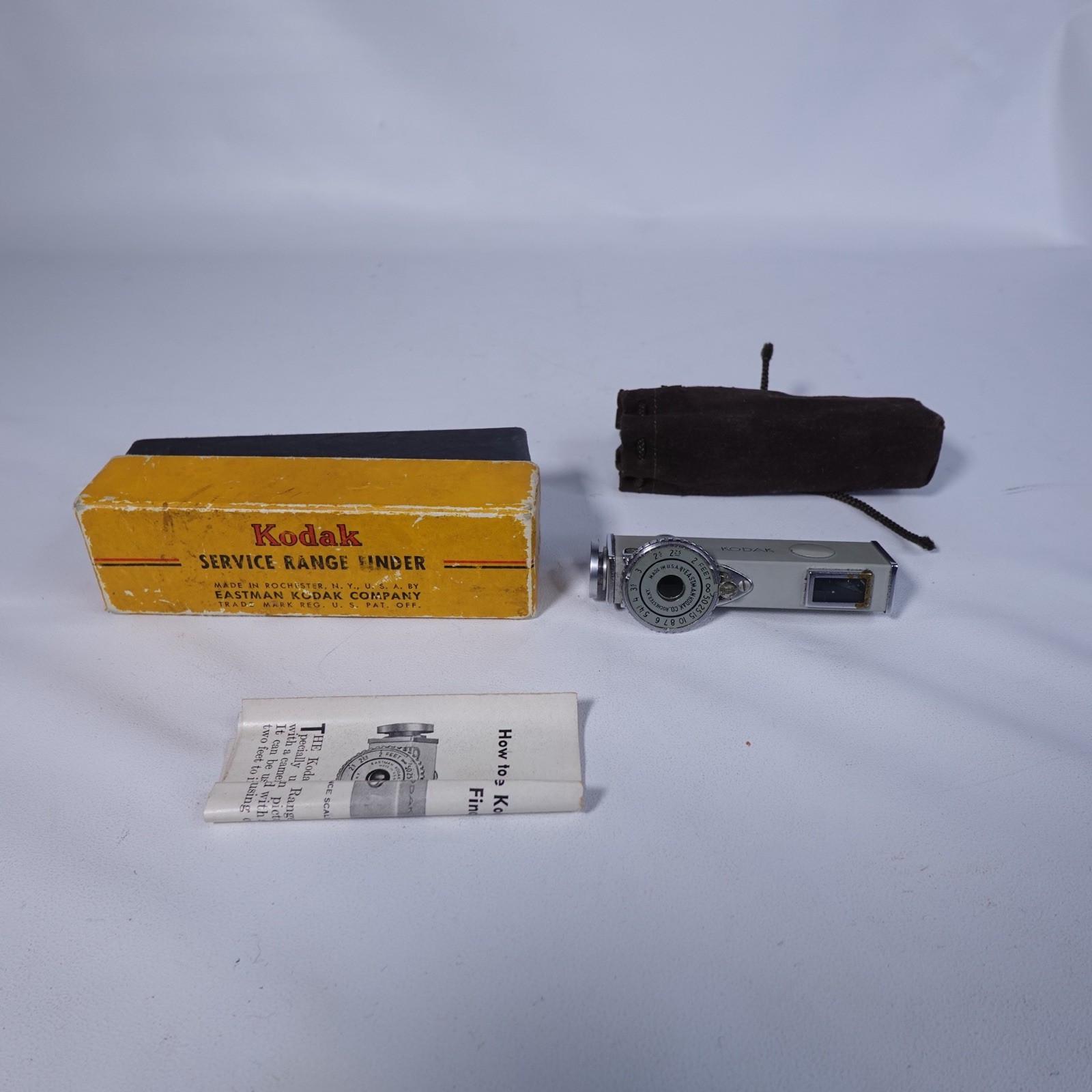 Vintage Kodak Service Range Finder Attachment Camera Accessory – Untested