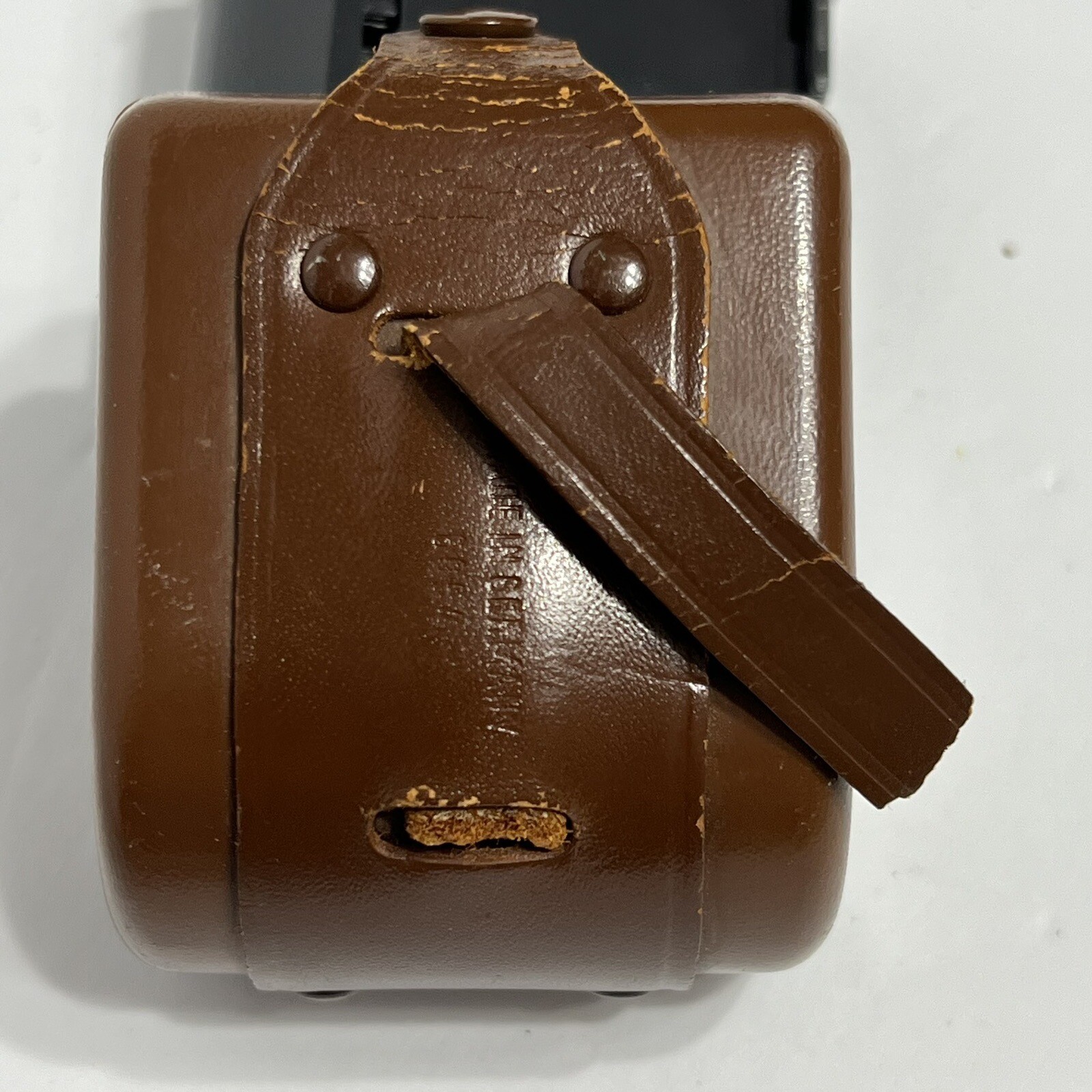 Vintage Agfa Tully Camera Flash W/ Case – Made in Germany 3064 – UNTESTED