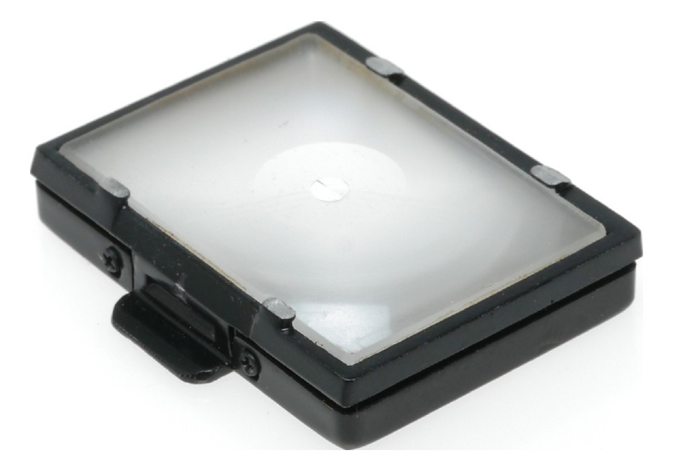 Focussing screen Topcon No.1 split screen SLR camera ground glass cased
