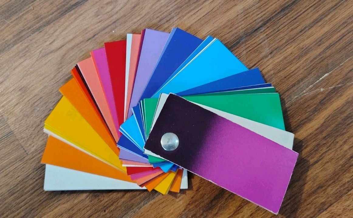Vintage Roscolene Transparent Color Filter Swatchbook Samples