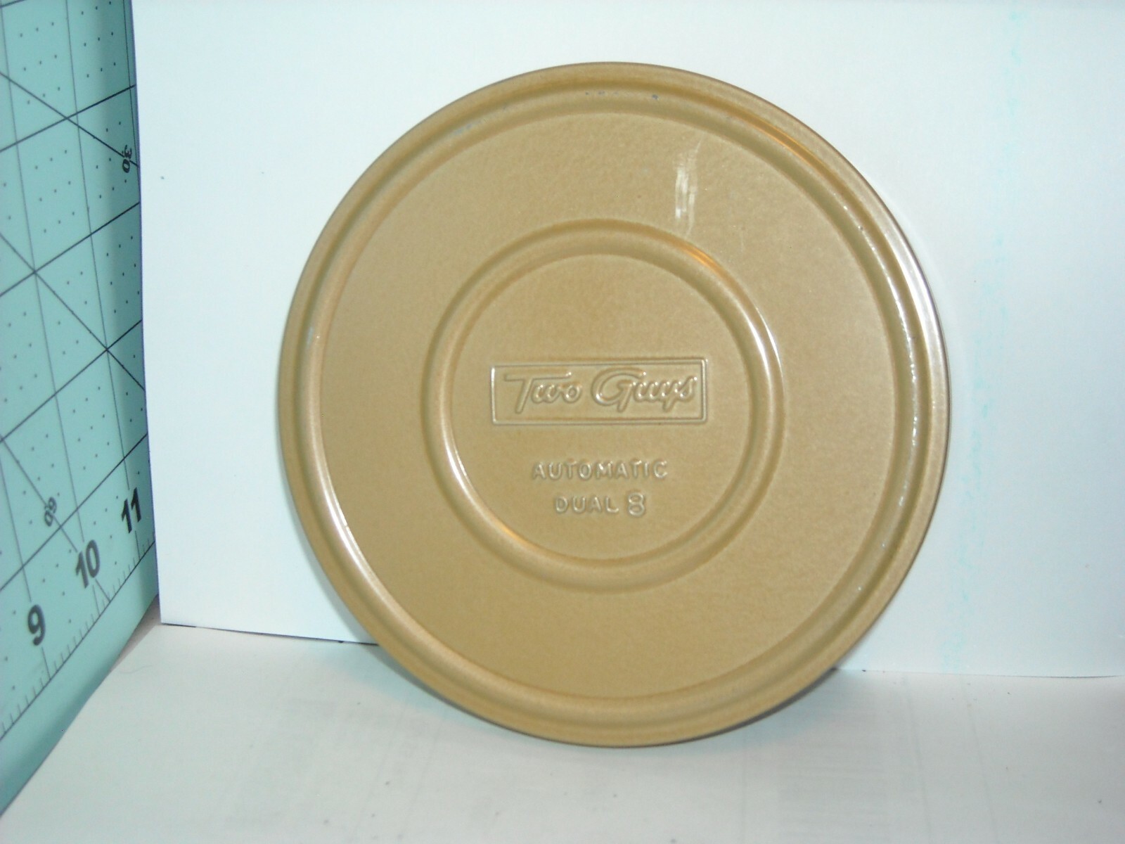 3 vintage movie tins two guys automatic dual 8mm 200ft compco corp 5×1/2″