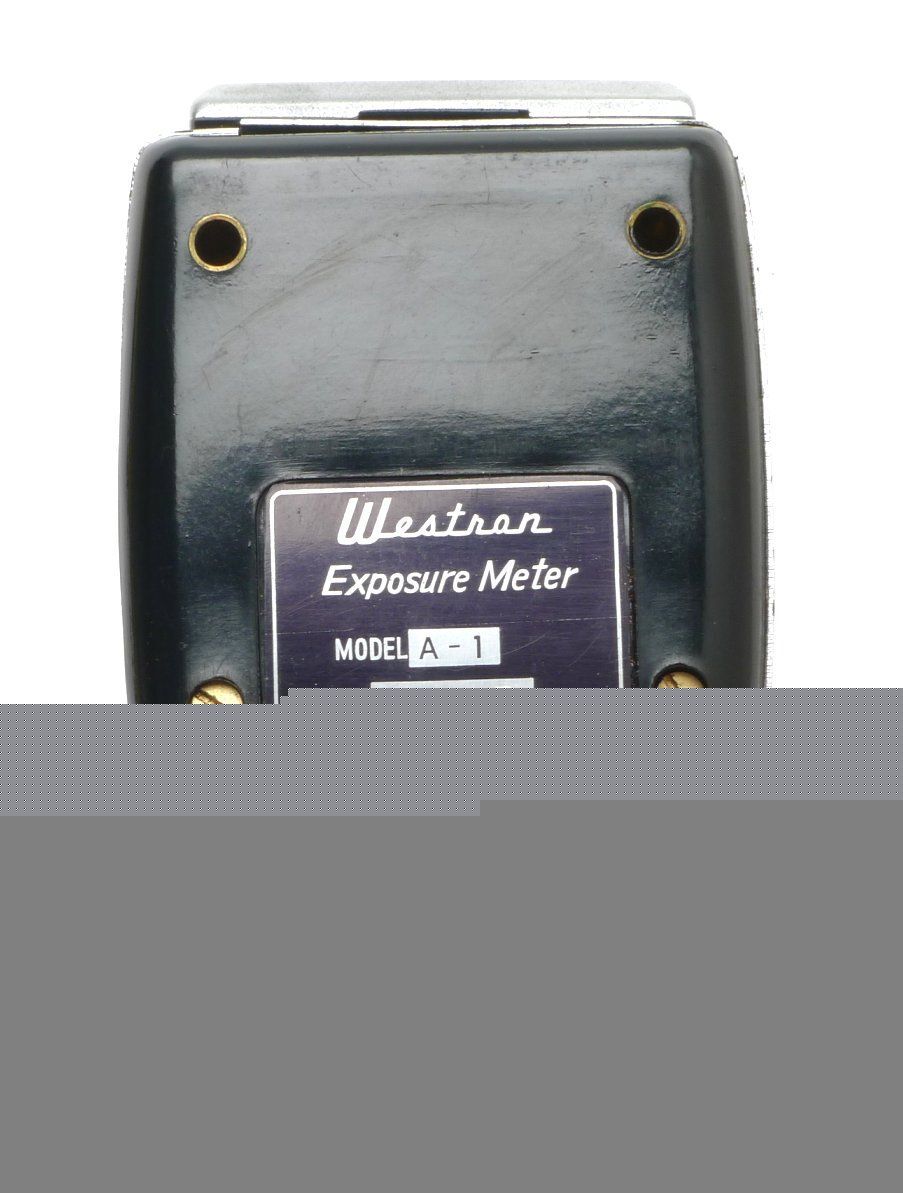 Westran light exposure meter model a-1 for polaroid original pouch box vintage