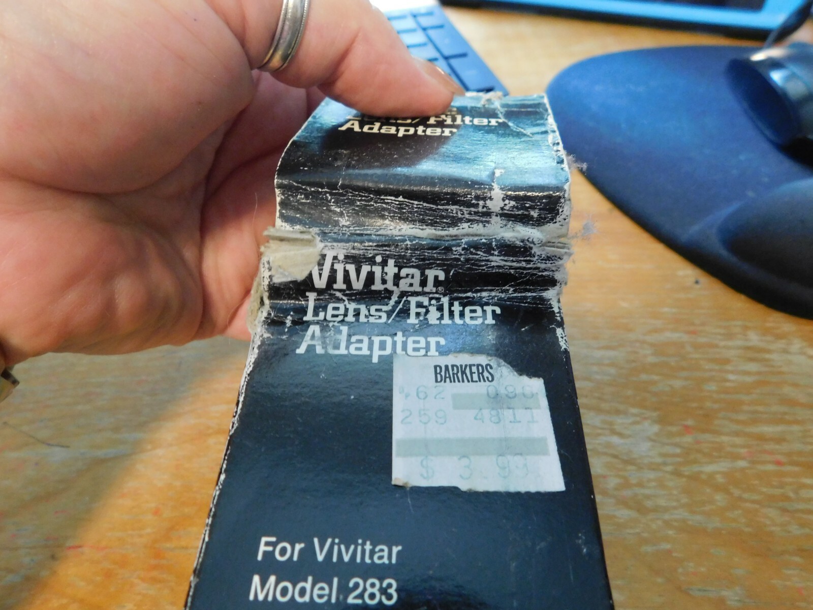 Vivitar 283 Lens/Filter Adapter Holder