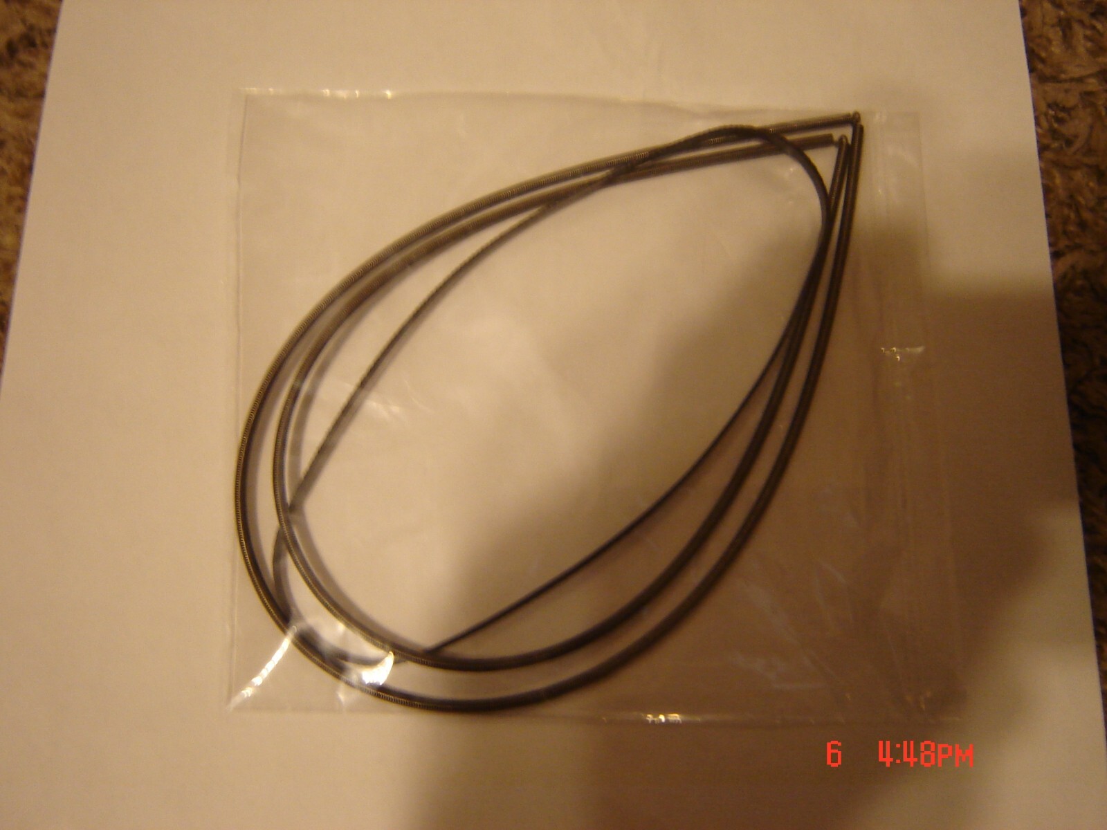 8mm Keystone R-8 Projector Belts.2 Wire Belts,1 Motor Belt,*See Pully,3 Belt Set