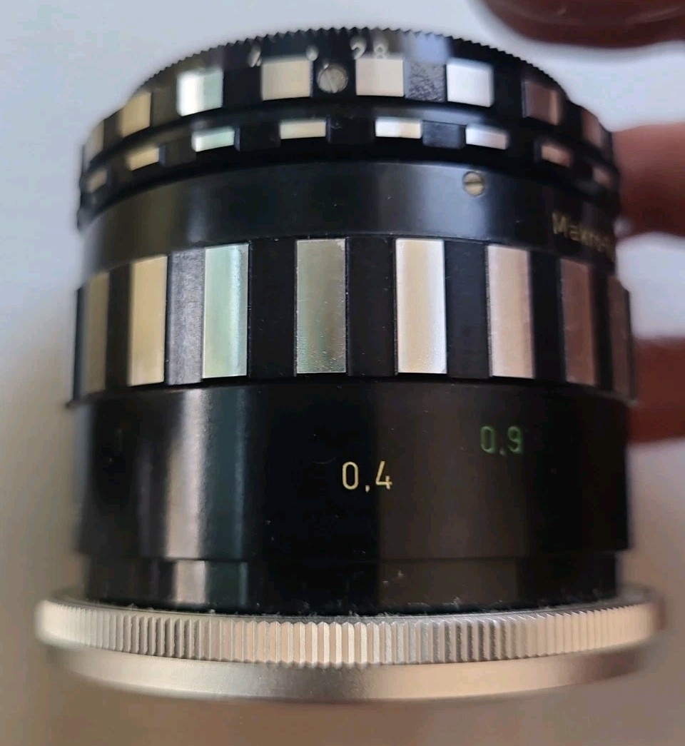 Vintage Schacht Ulm-Donau M – Travenar Lens 1:2.8 / 50mm With Case EXA Bayonet?