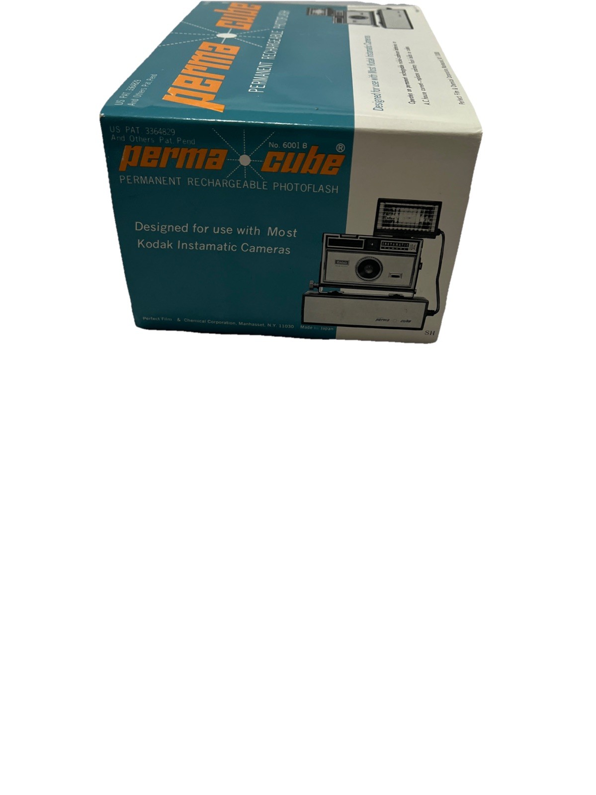 Kodak 1967 Perma Cube Rechargeable Flash New In Box