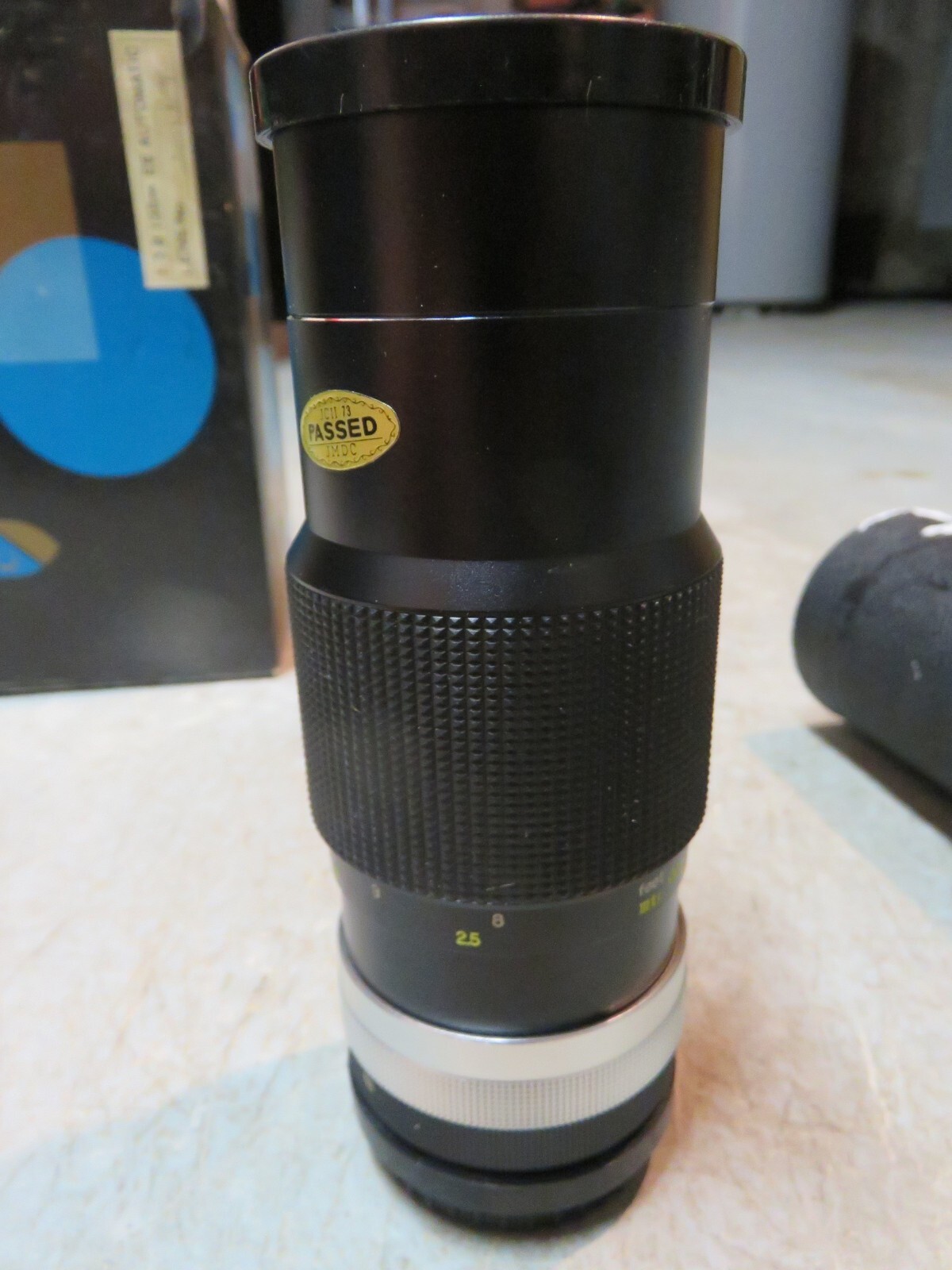 Older CARENAR F/3.8 135 mm EE AUTOMATIC TELEPHOTO LENS (New in Carton-Read Below