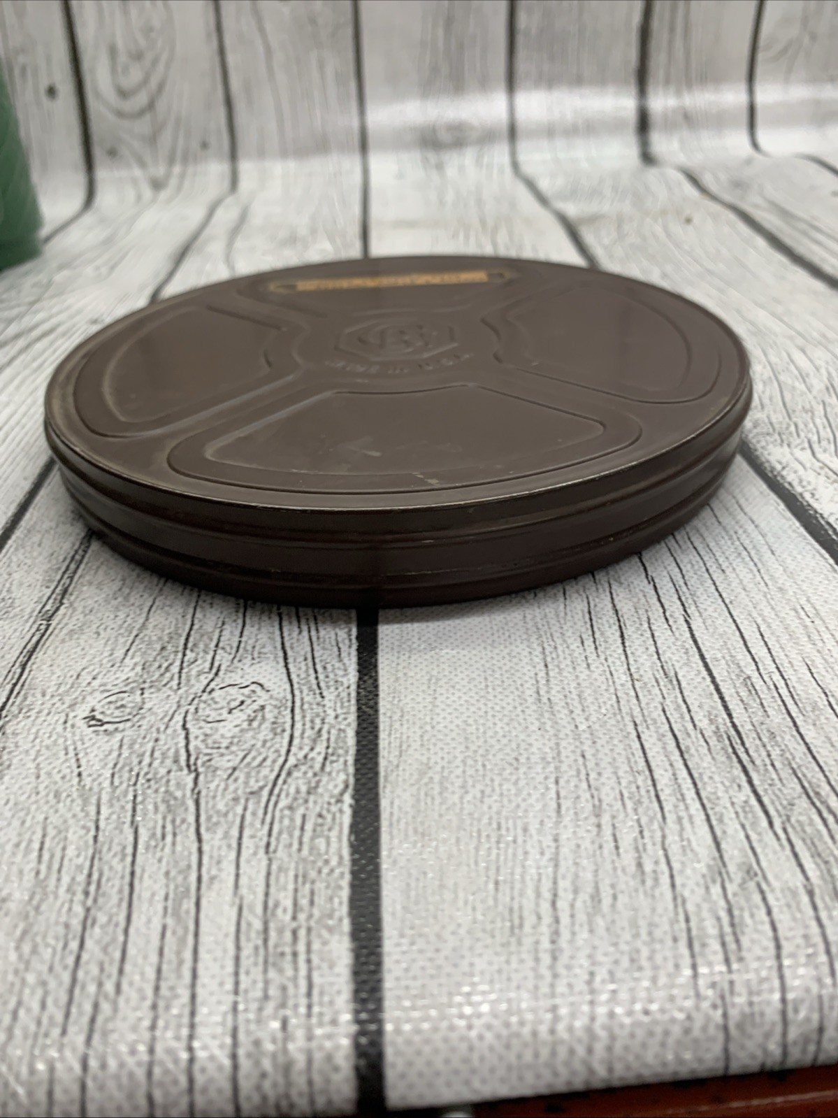 Golden Brothers Film Reel Case 7 1/4
