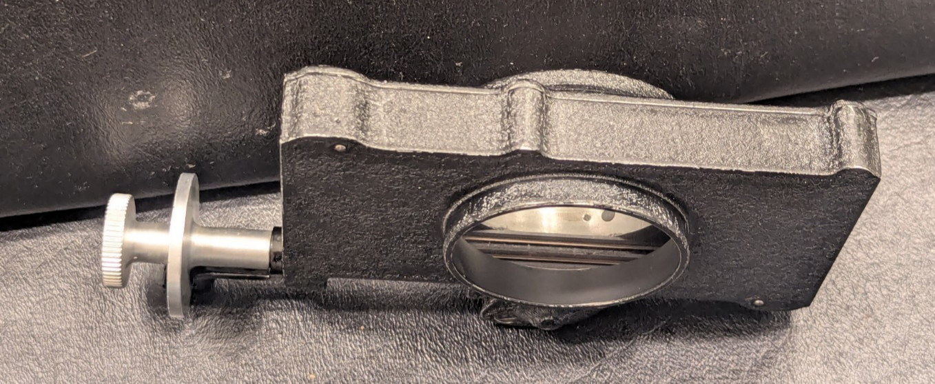 Mitchell Camera Corp., West Hollywood, CA. Image Diffuser Accessory c. 1930-40s