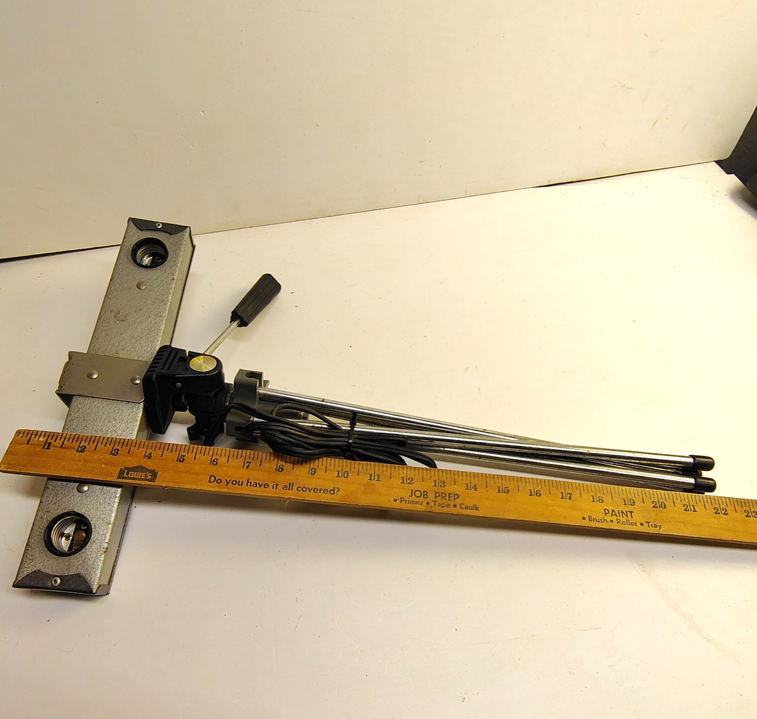 Acme Lite #2 Photography TWO Light Bar with Tripod Exposure Spindial