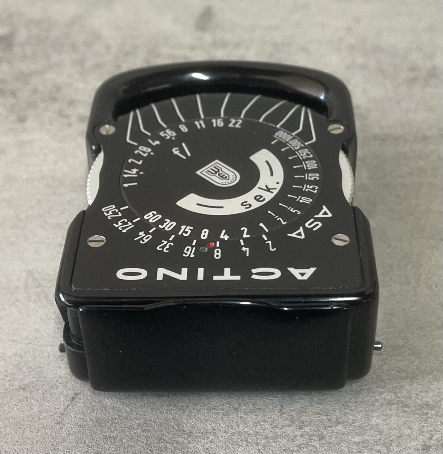ctino A Light Exposure Meter w/ Case Box Instructions Germany VTG