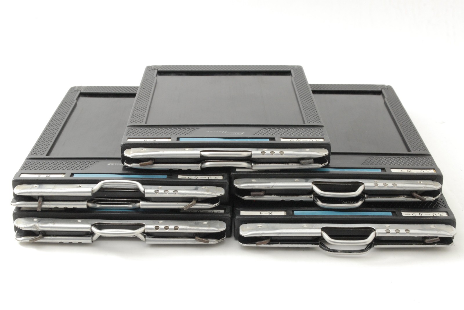 [Near MINT] Lot of ５Fidelity Deluxe 4×5 Film Holders Large Format From JAPAN
