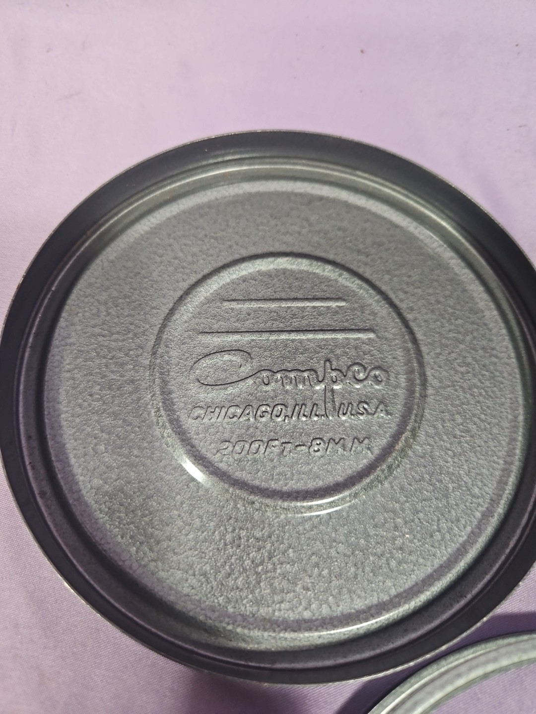 Vintage Original Compco 8mm / 200ft Film Reel Storage