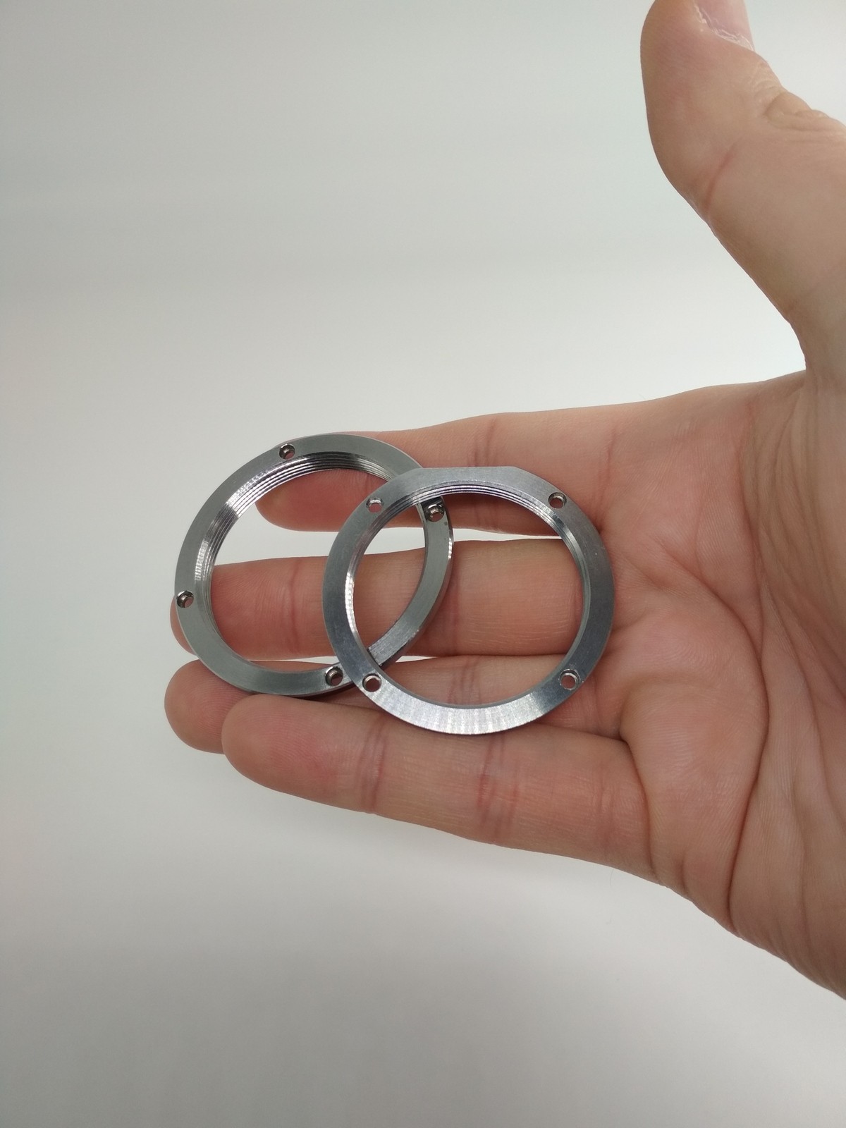 Mounting ring from a photo camera, for lens with M39, M42 mount, set of 2, *1036