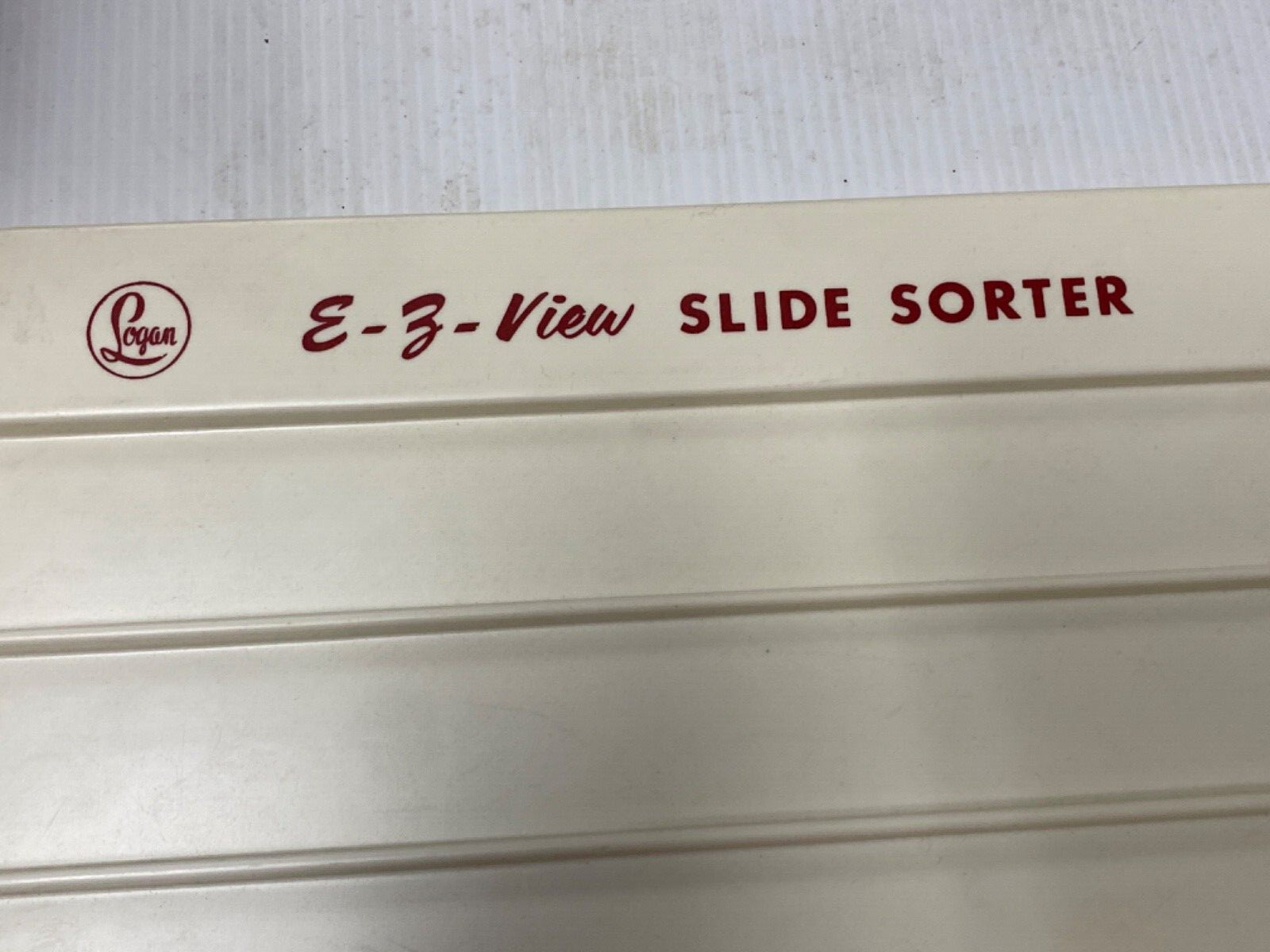 LOGAN ILLUMINATED SLIDE SORTER E-Z VIEW WITH ORIGINAL BOX #1055 ***NO LIGHT