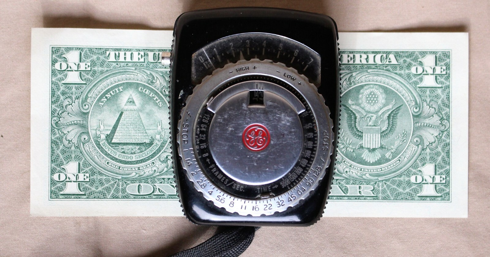 General Electric Photographic Exposure Meter Type PR-1 c. 1960’s