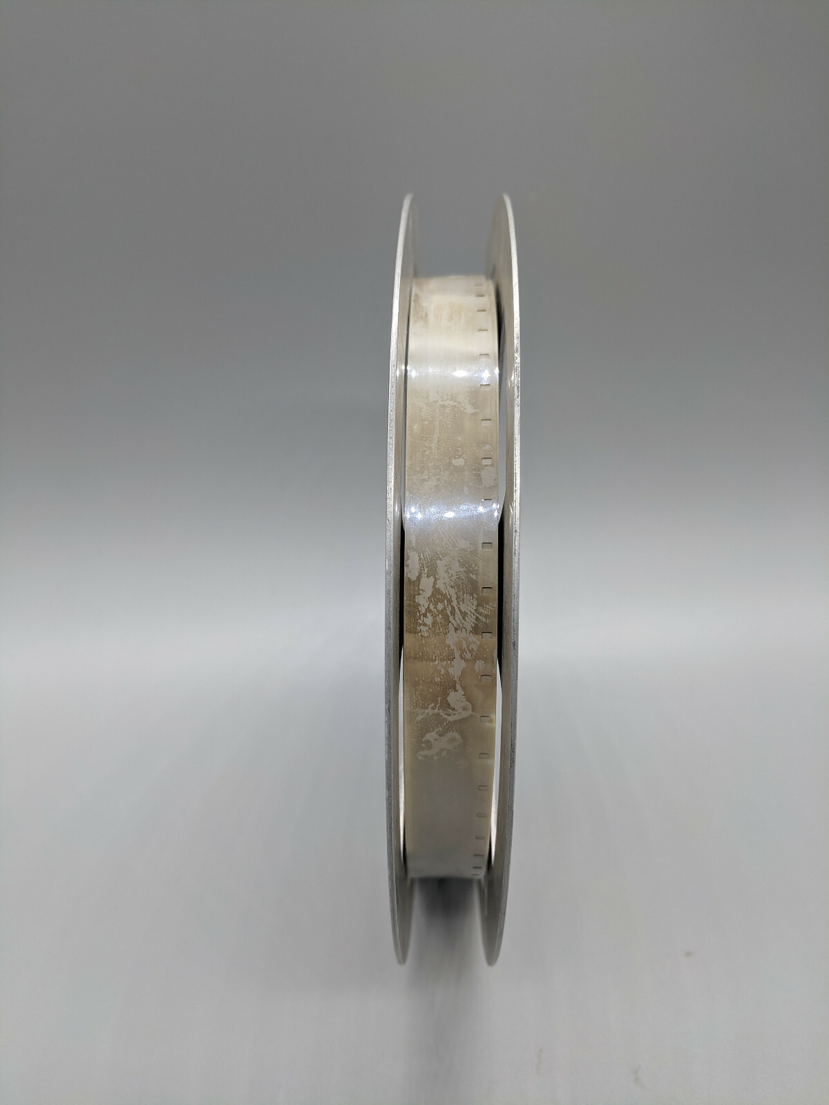 Vintage Siemens German 7″ 1/2″ Tape Metal Reel with 1964 Air Defence Command Fil