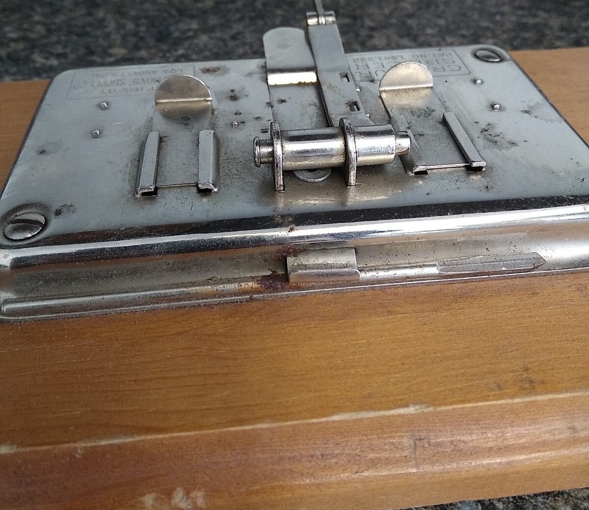 CRAIG JR. SPLICER with 2 CRAIG REWIND SPINDLES and Mounting Board
