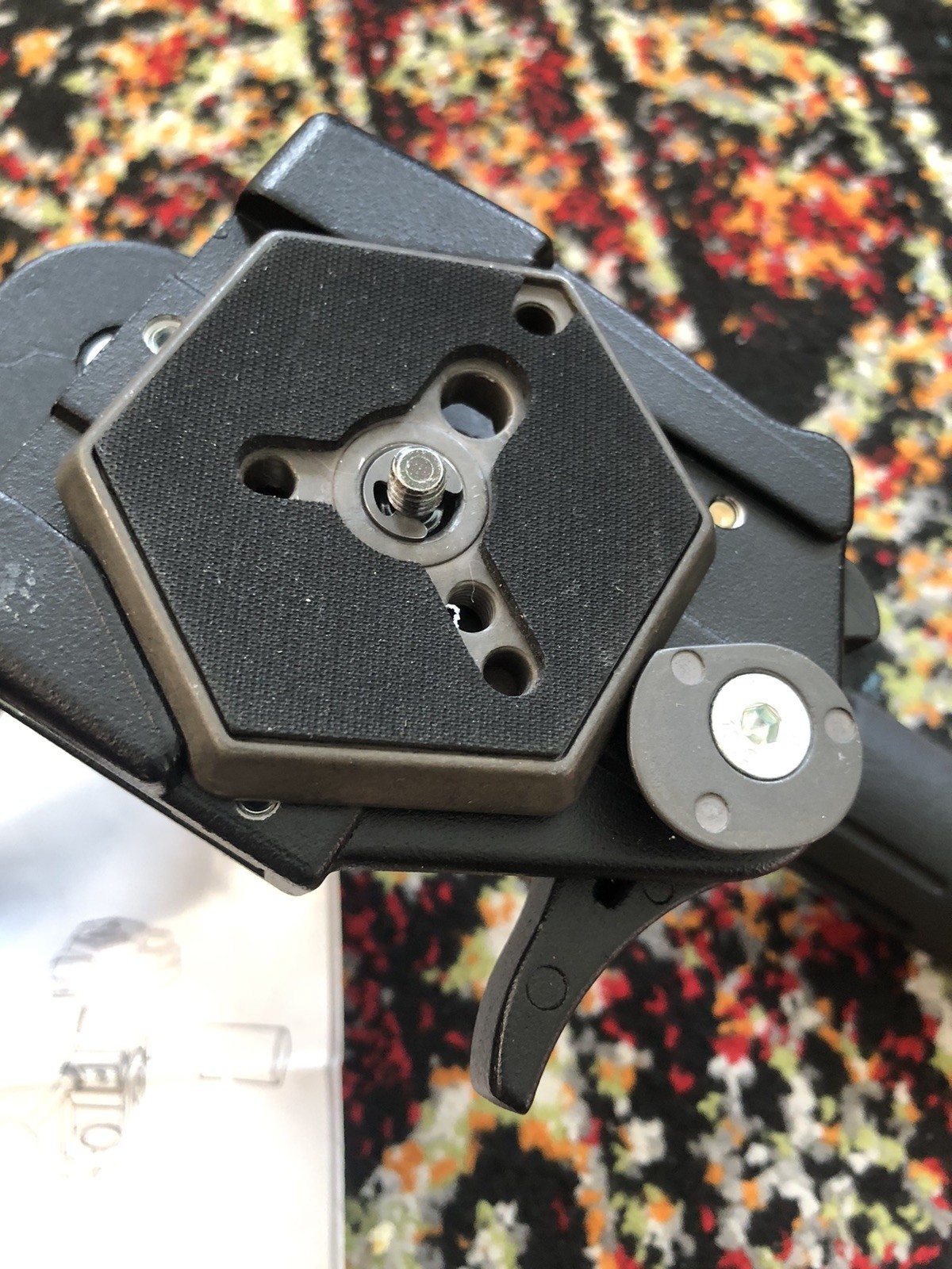Manfrotto 029 Three Way Pan Head With QR Plate
