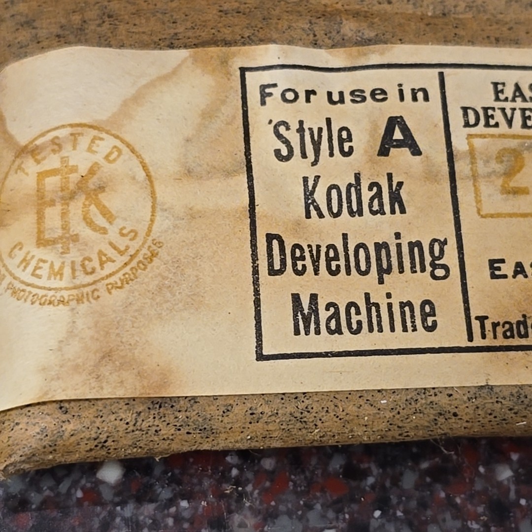 10- Eastman Kodak Developing Powders for 2-1/2, 3-1/2 MACHINES, 4X5 Plate Tanks