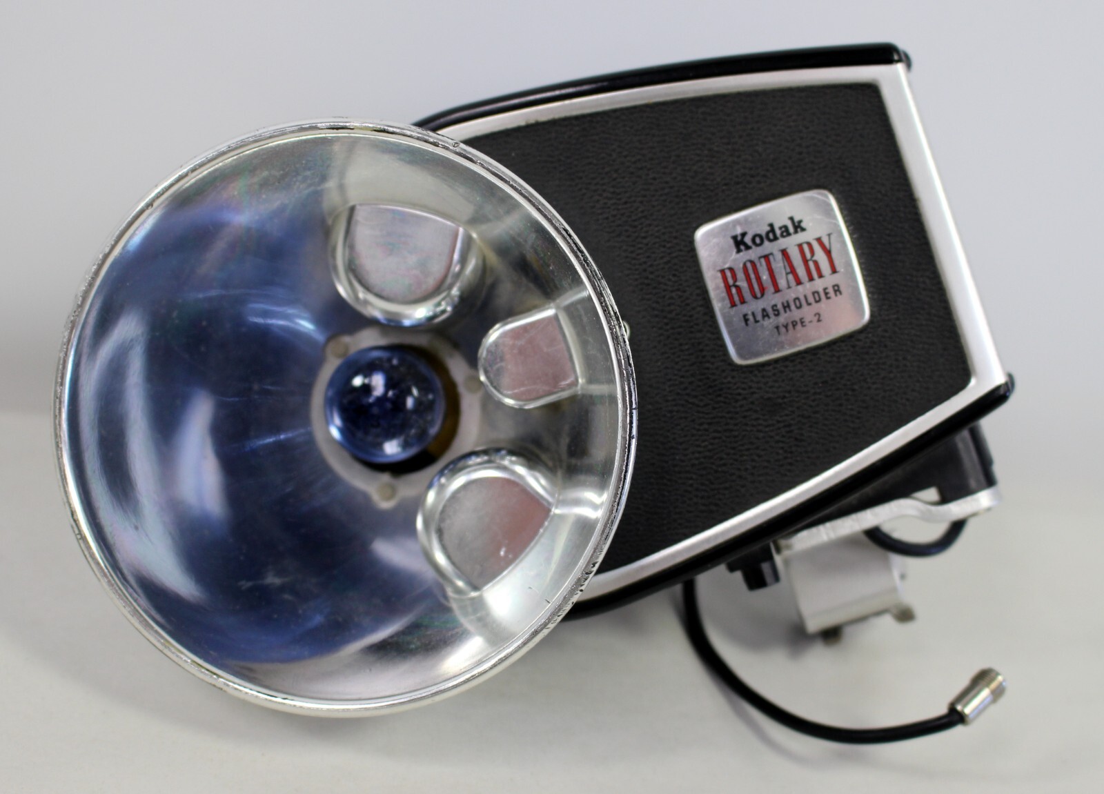 Kodak Rotary Flasholder, Type 2 w/ 2 Flash Bars 7 Bulbs and Bracket