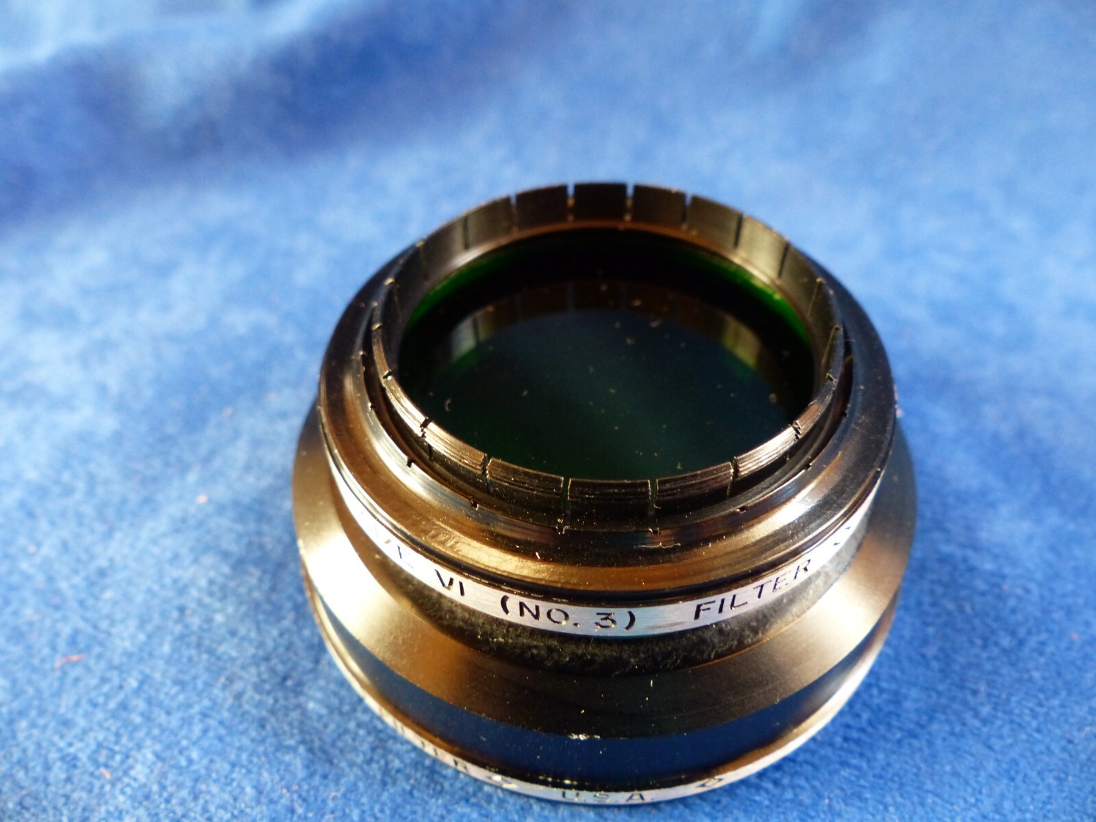 Vintage Harrison Lens Shade size VI, 34.3 mm adapter ring, and Tiffen filter