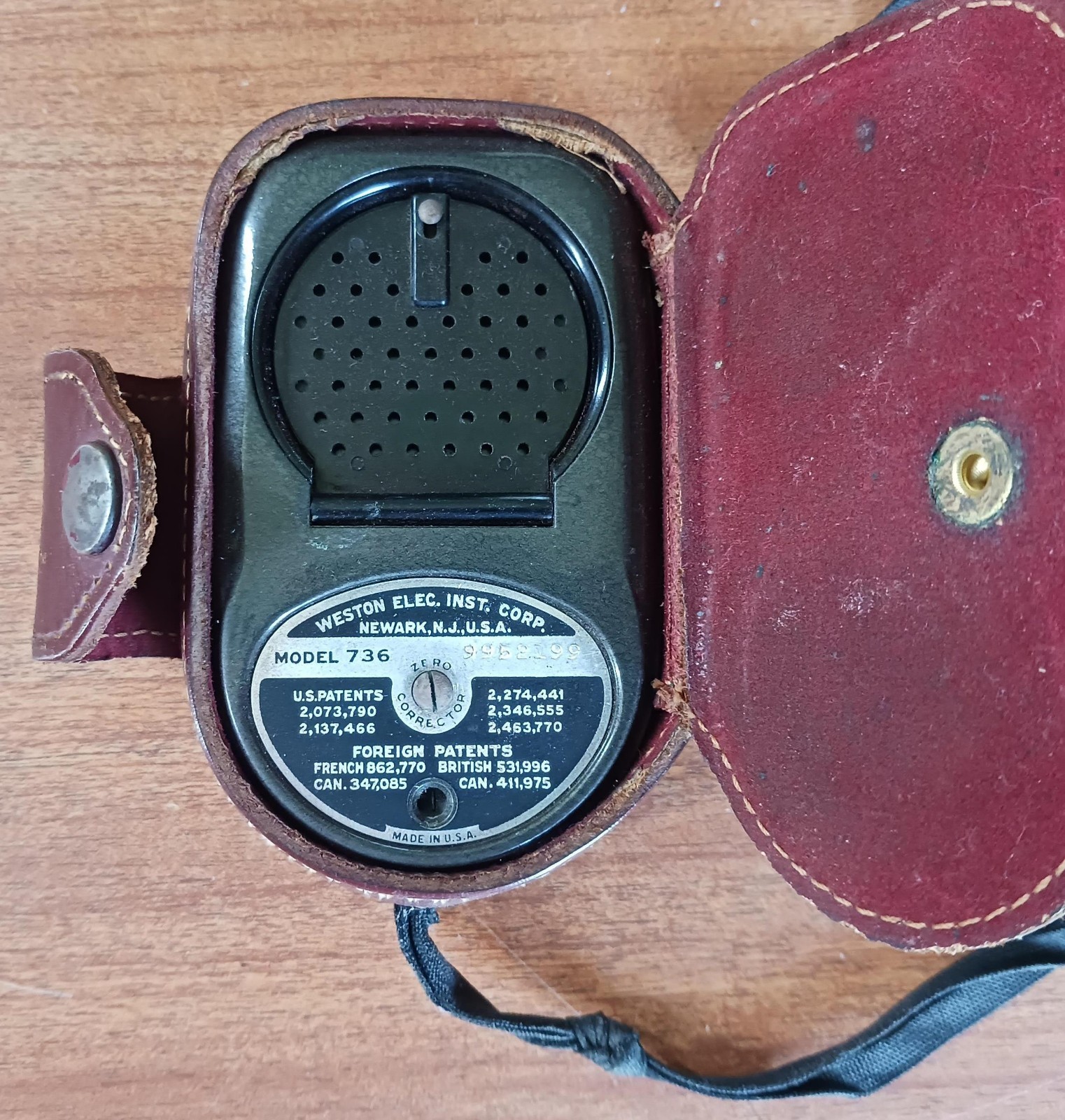 Vintage Weston Master II Universal Exposure Meter – Untested