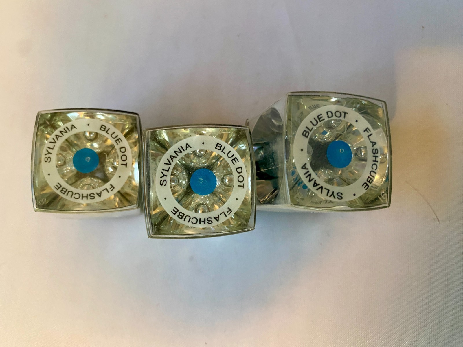 Sylvania Blue Dot Flash Cubes 1 Pack of 3 cubes New Never Used