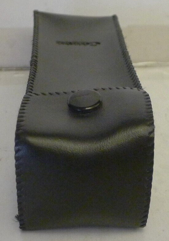 Canon Black Snap Case 5 3/4″ x 1 7/8″ x 1 5/8″ – CASE ONLY -Japan -Vintage