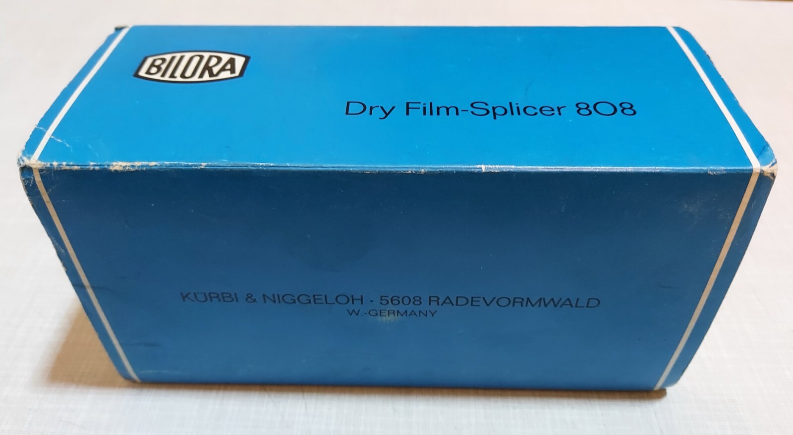 📽 VINTAGE NIB BILORA SUPER 8mm 808 DRY FILM SPLICER W. GERMANY