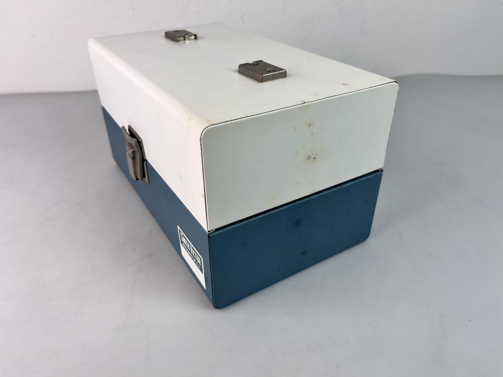Vintage Smith Victor 8 MM Metal Movie Reel Case