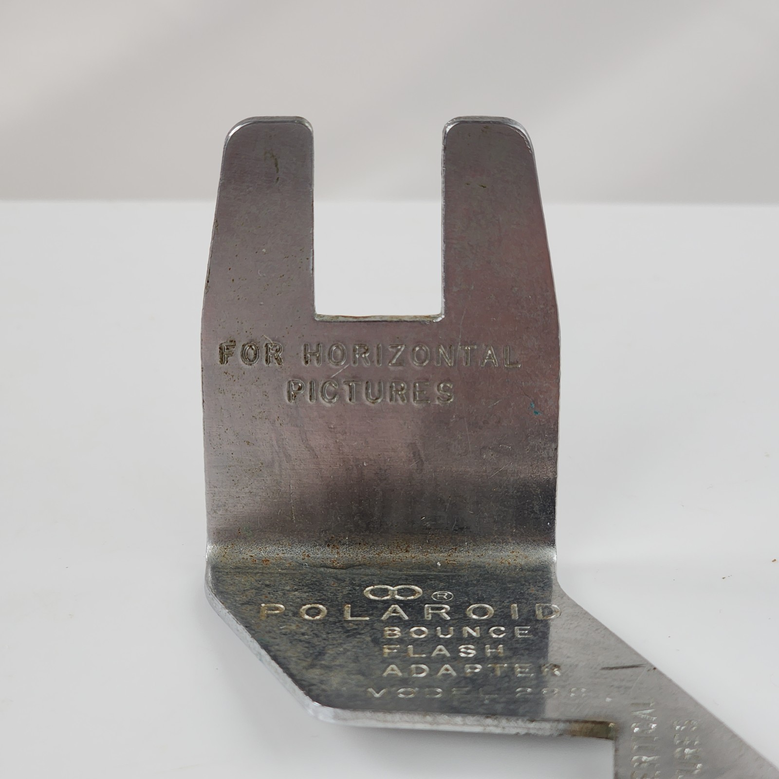 Vtg Polaroid Bounce Flash Adapter Bracket Model #290 Metal For Polaroid Camera