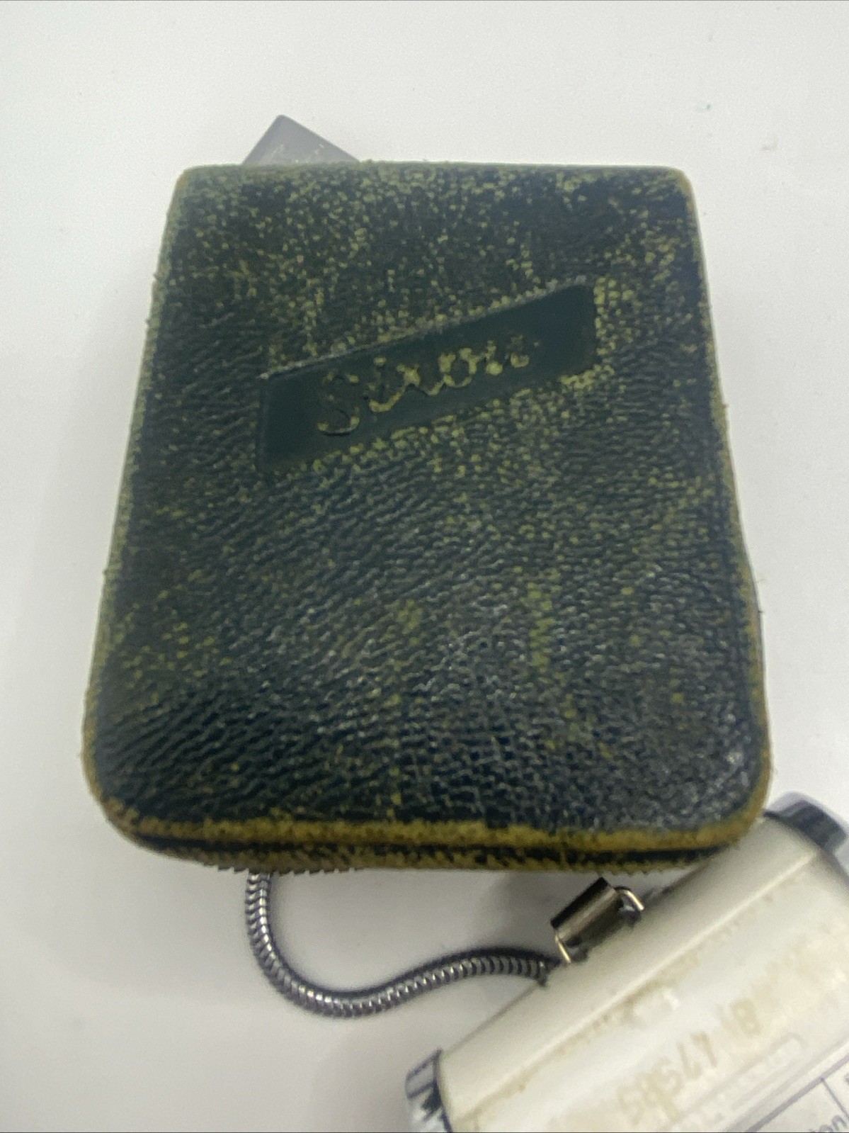 SIXON GOSSEN Light Manual Exposure meter Vintage UNTESTED W Case + Manual Parts