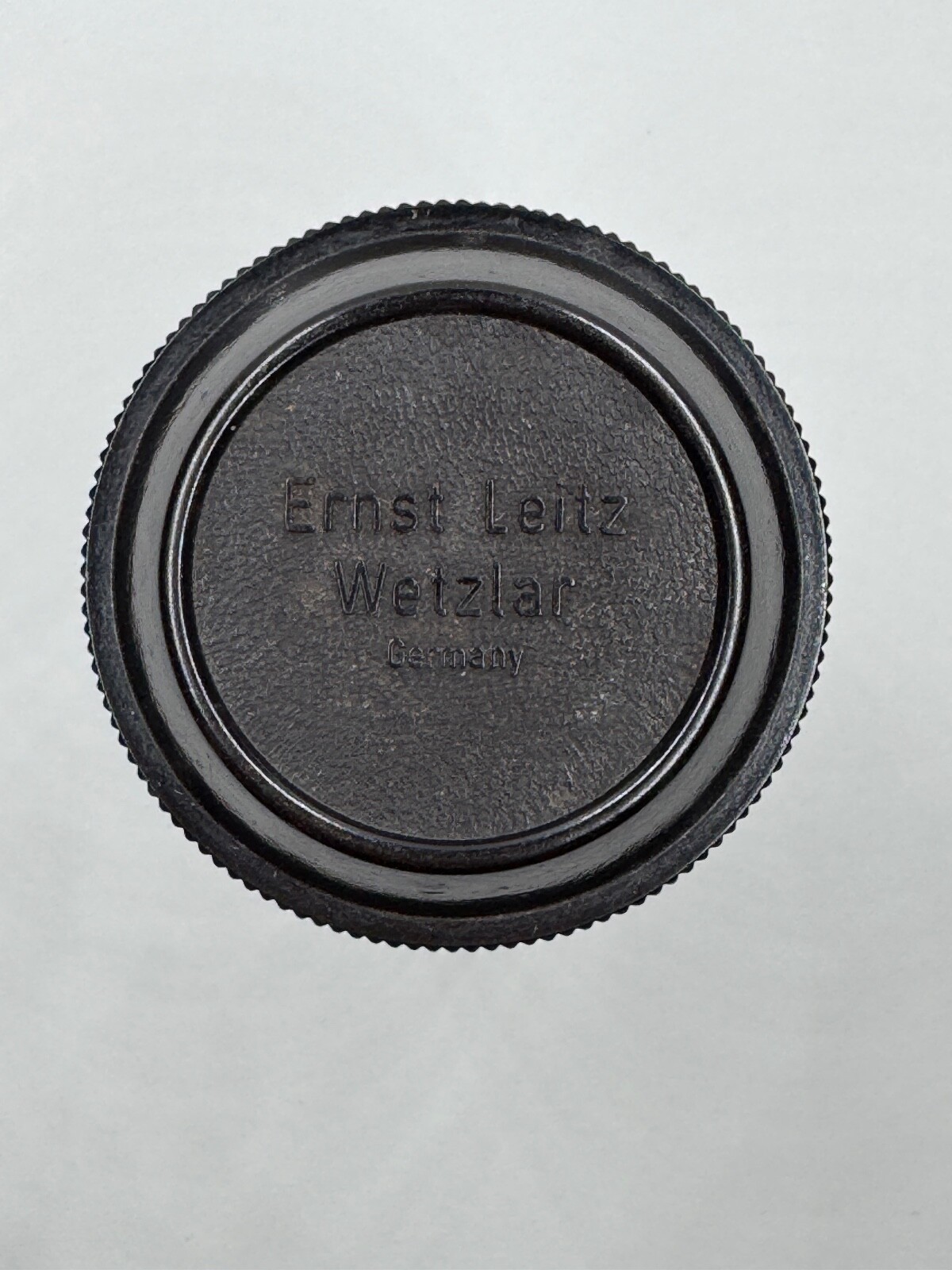 Leica Black Bakelite Case for LTM 9cm f4 Elmar. Collectable