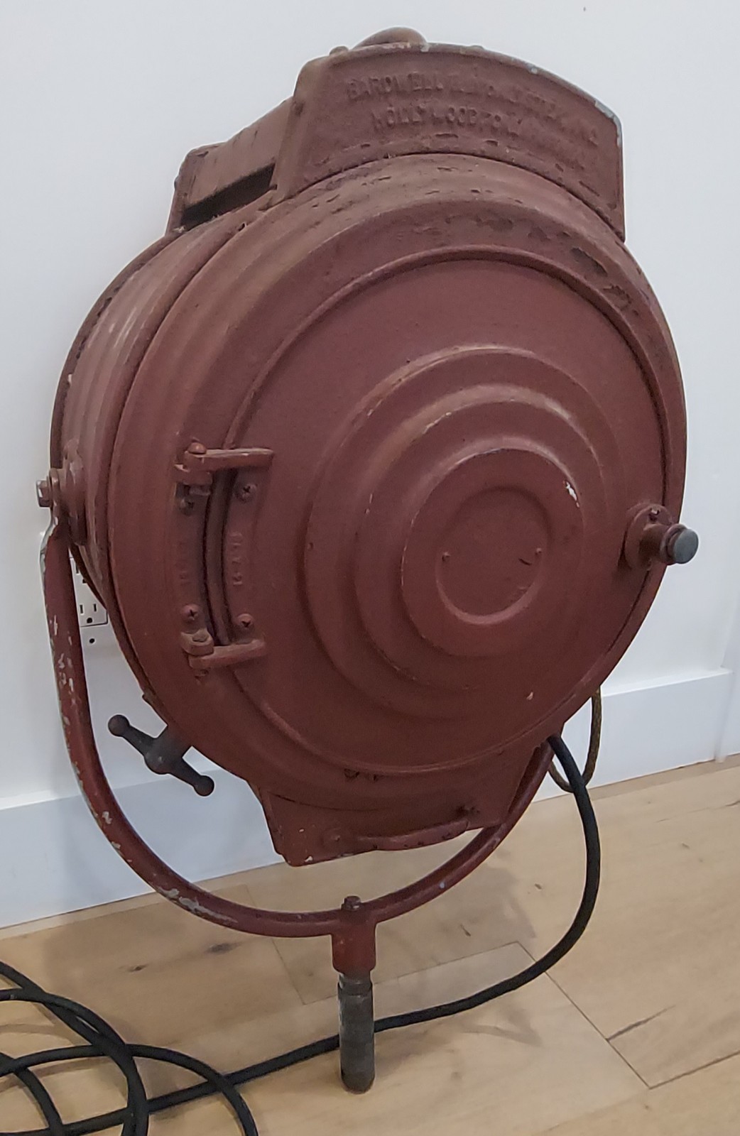 Bardwell & McAlister Hollywood Movie Keg Light 10″ Fresnel stage spot California