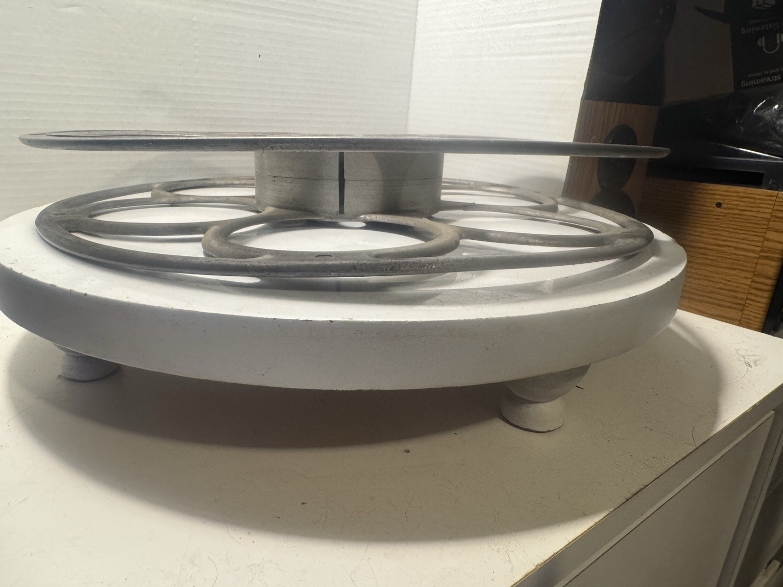Goldberg Bros. Aluminum 6 Hole 20 Min. Film Reel Movie Projector